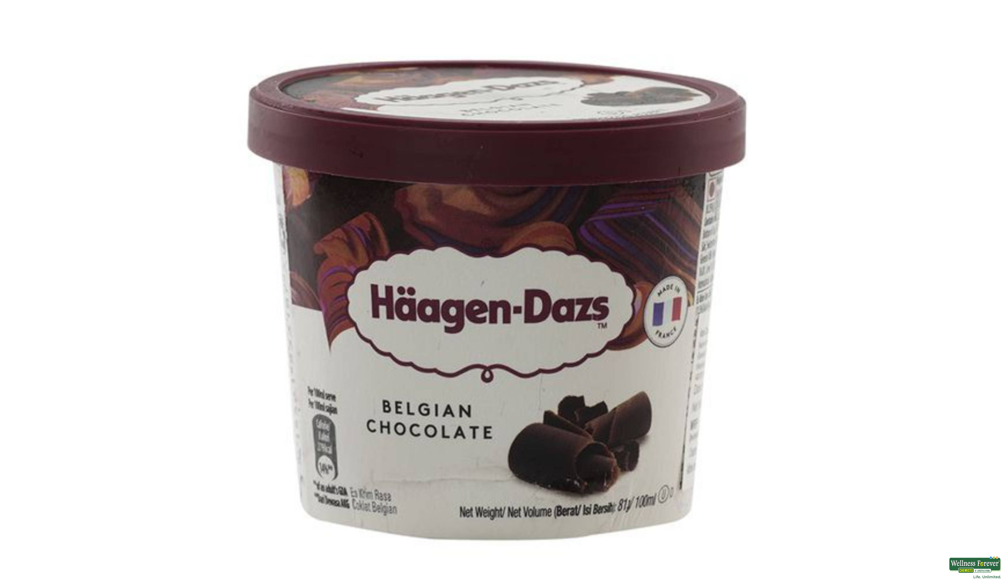 HAAGEN I/C BELGIAN CHOC 100ML- 1, 100ML, 