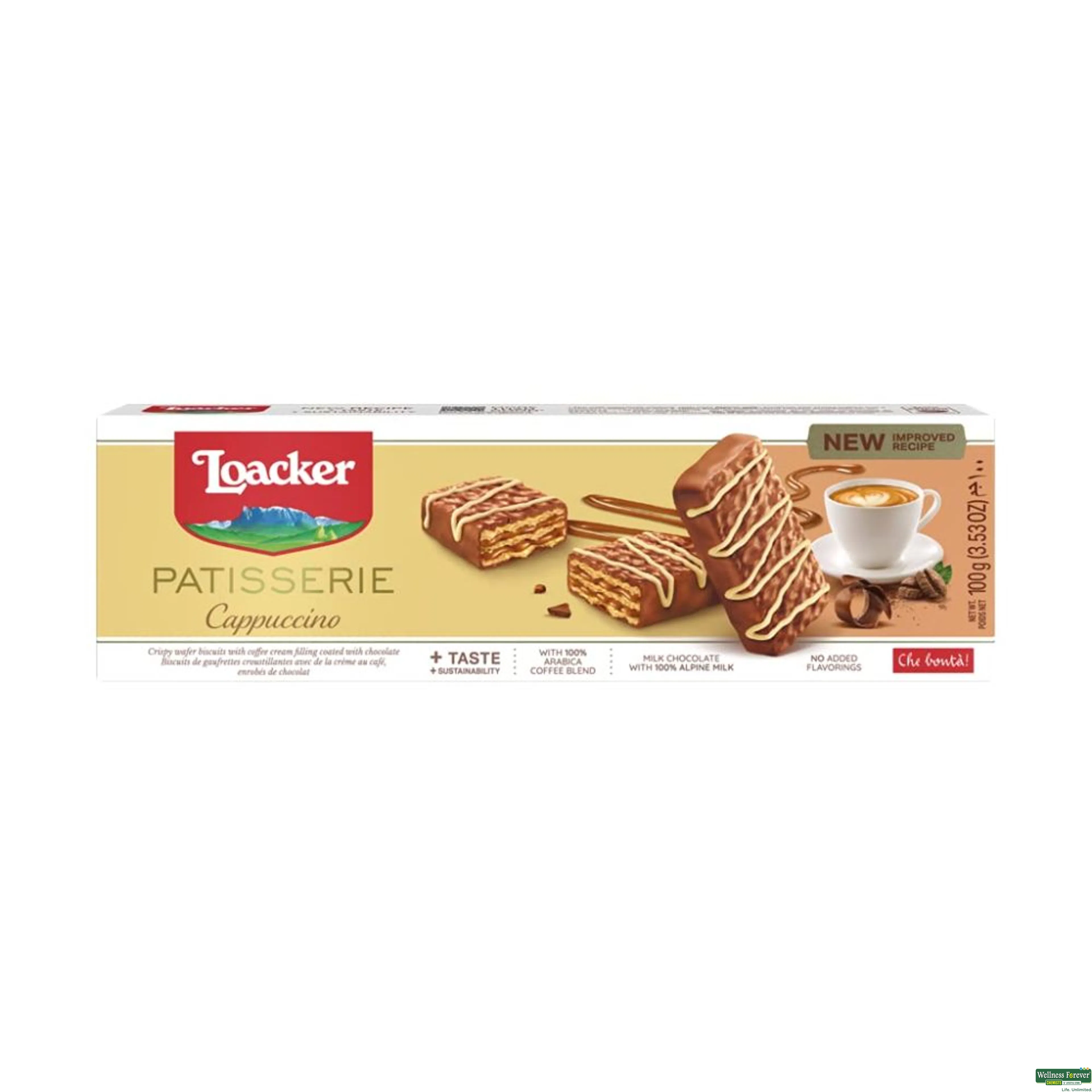 LOACKER BISC CAPPUCCINO 100GM-image