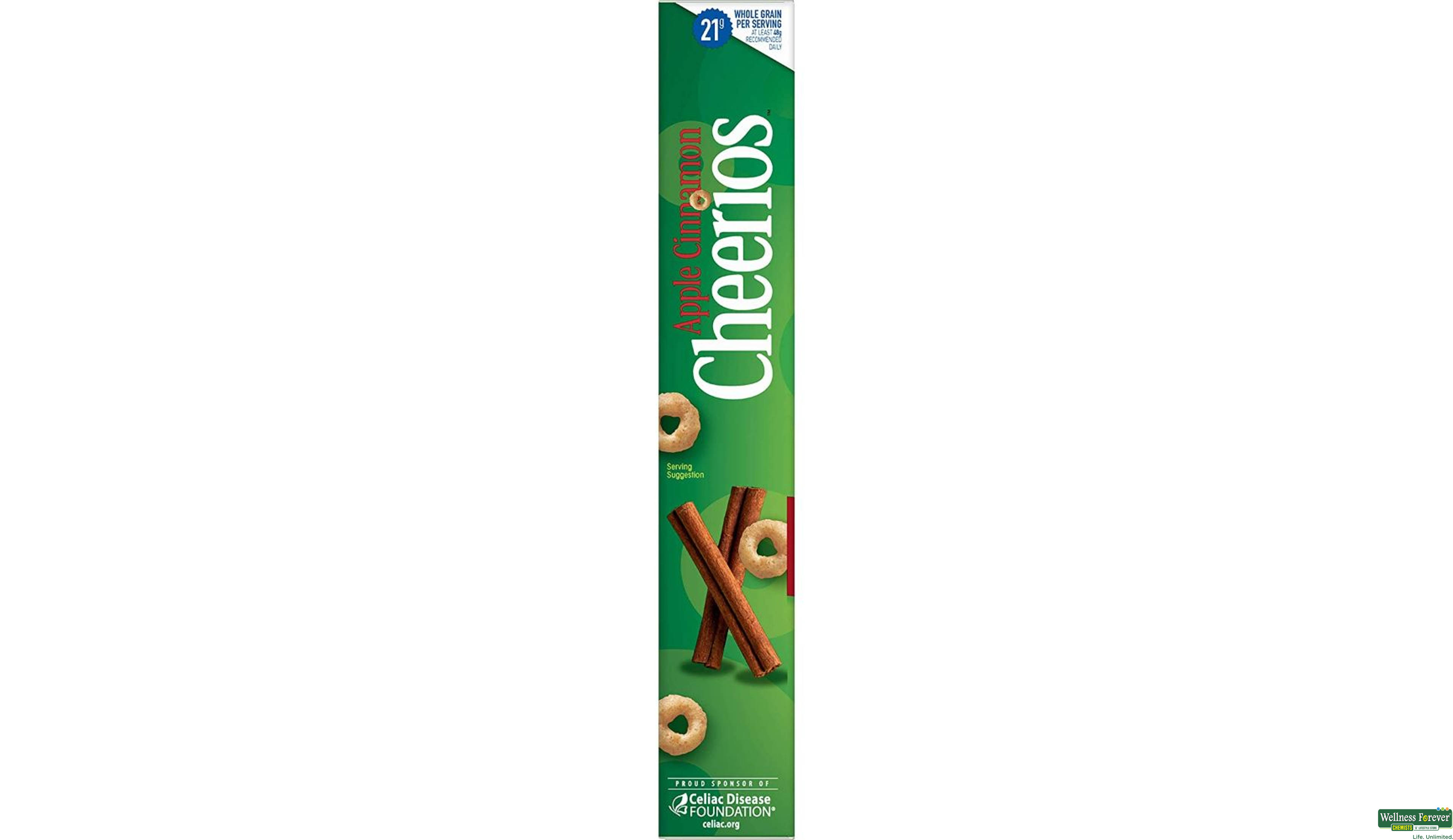 GENERAL CEREAL CHEERIOS APPLE CINN 365GM- 2, 365GM, 