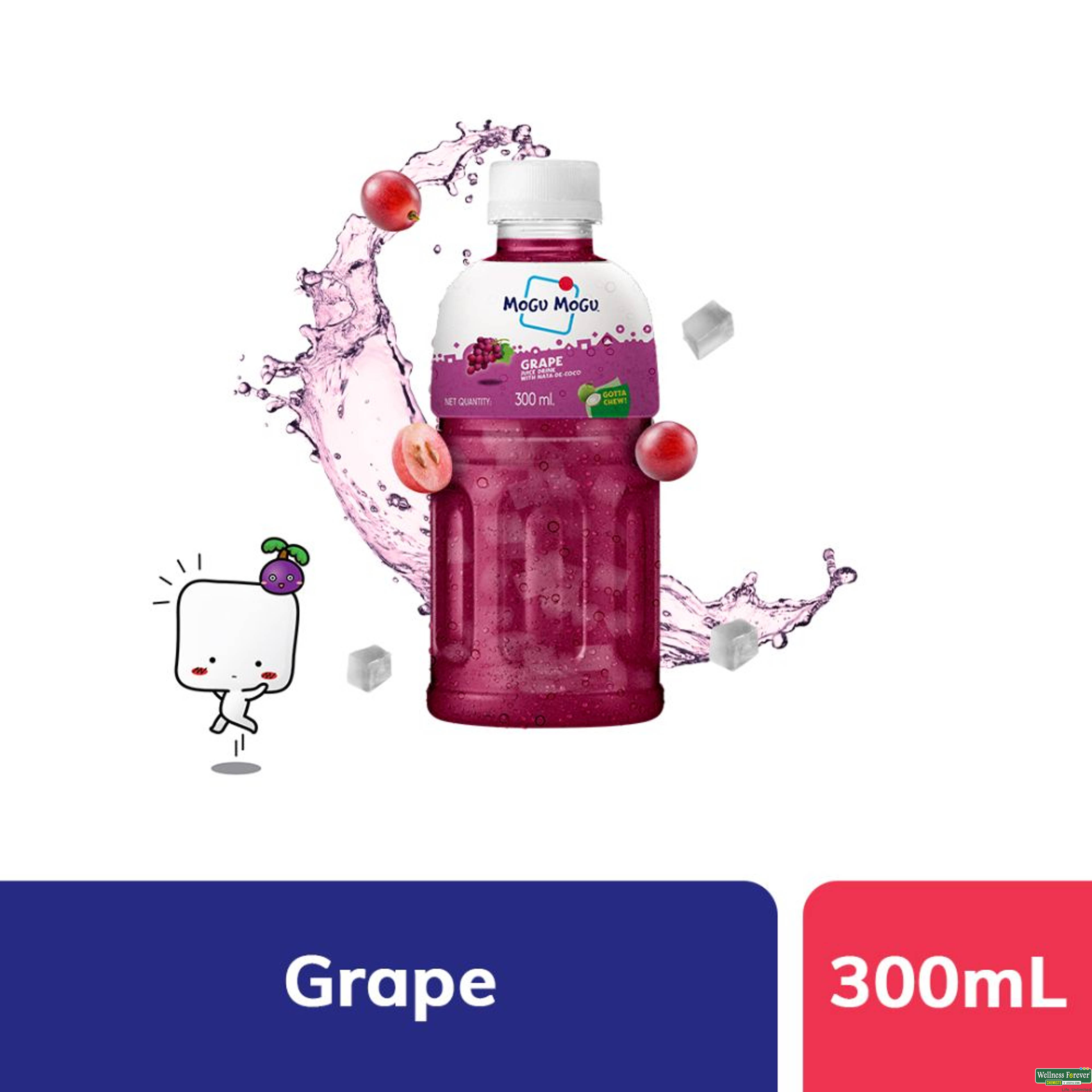 Mogu Mogu Grape Juice, 320 ml-image