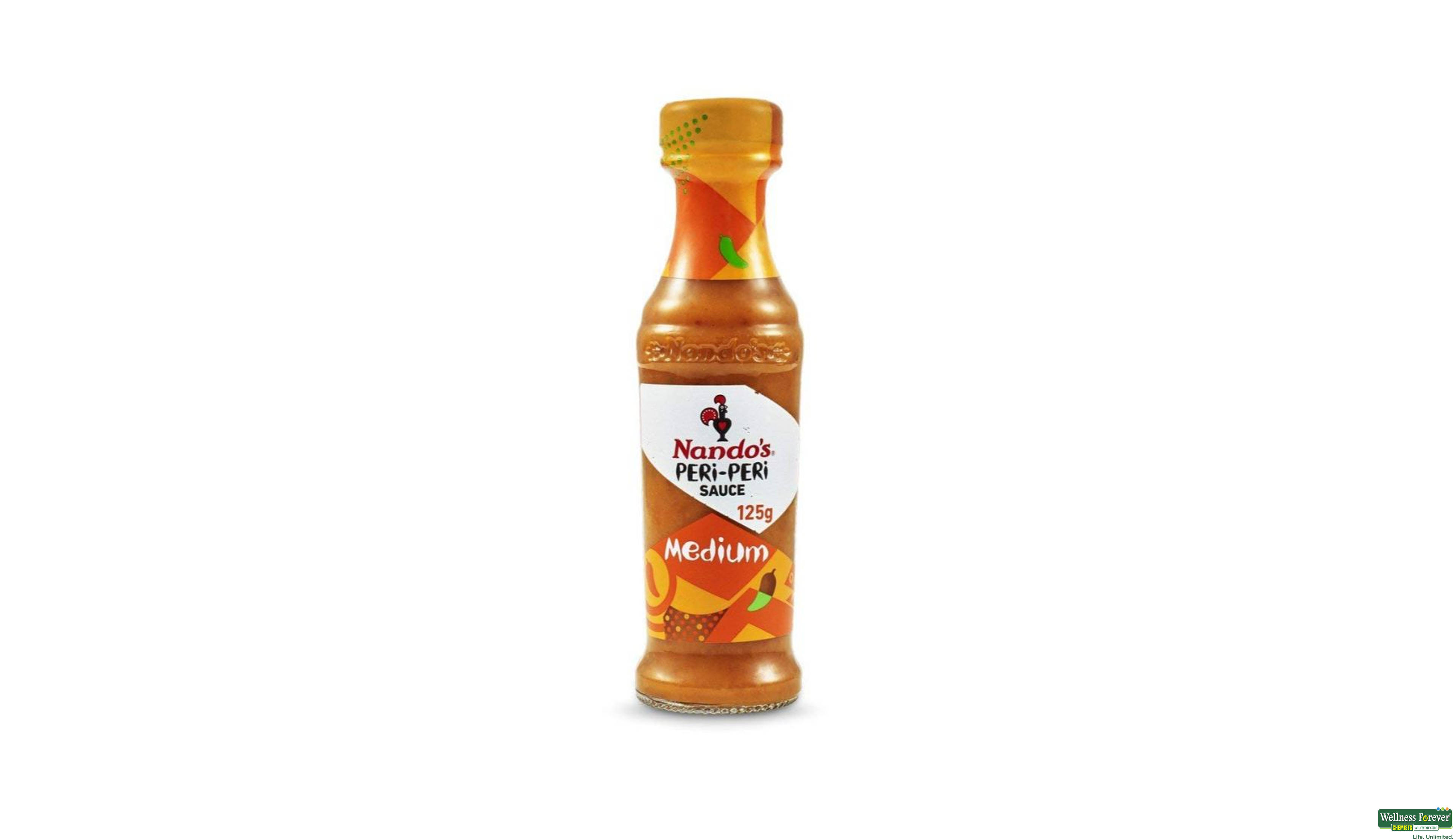 NANDOS SAUCE MEDIUM 125ML- 1, 125ML, 