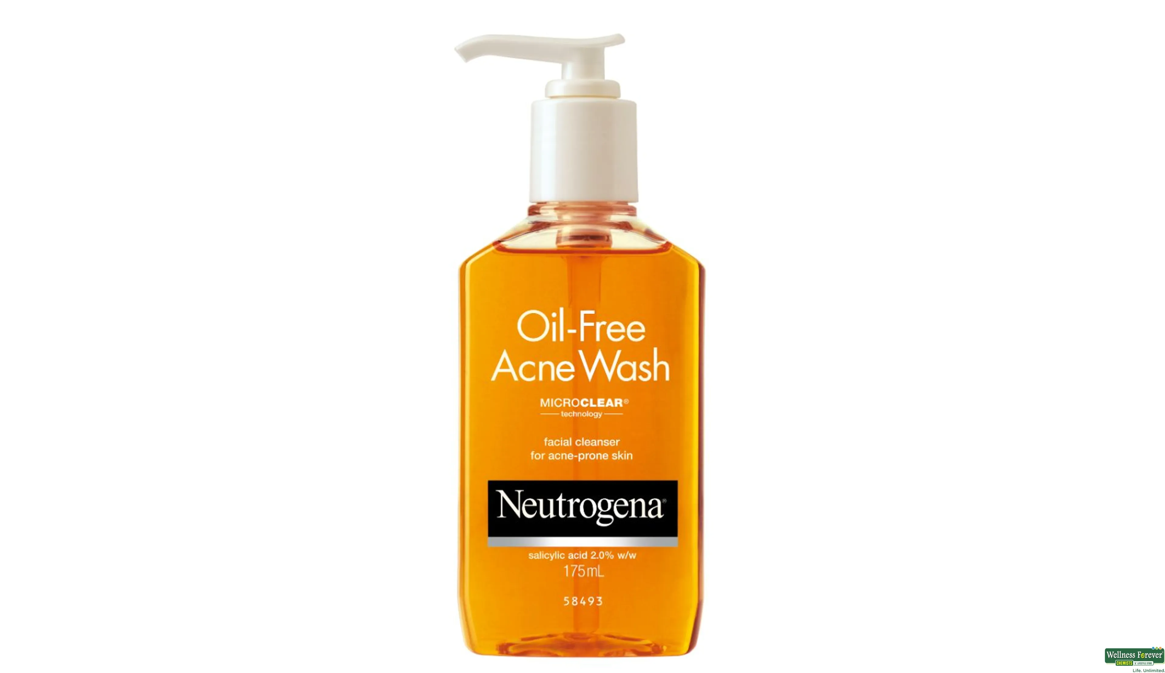 NEUT F/WASH OIL FREE ACNE 175ML- 1, 175ML, 