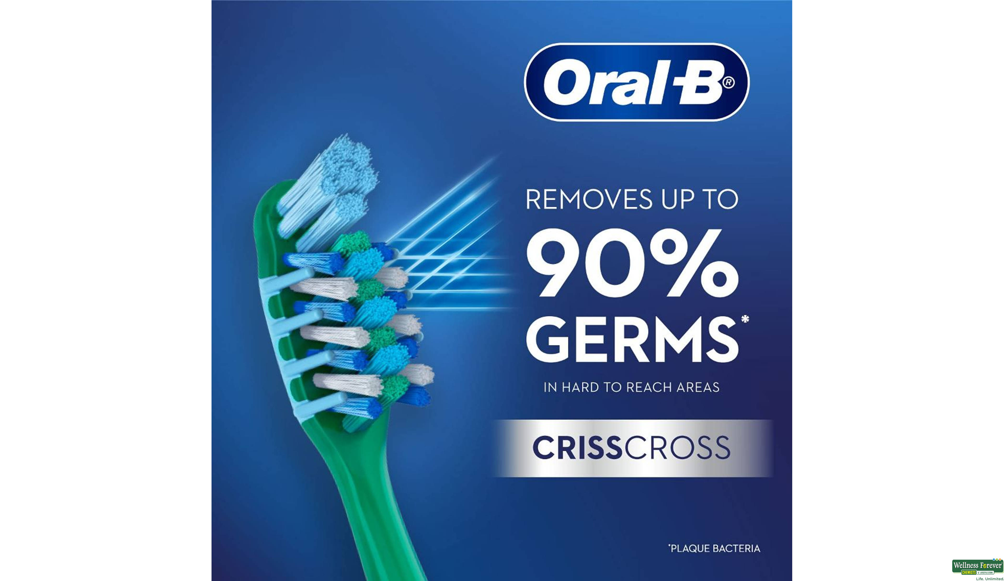 ORAL B T/BRUSH GUM PROTECTION ES 1PC- 2, 1PC, 