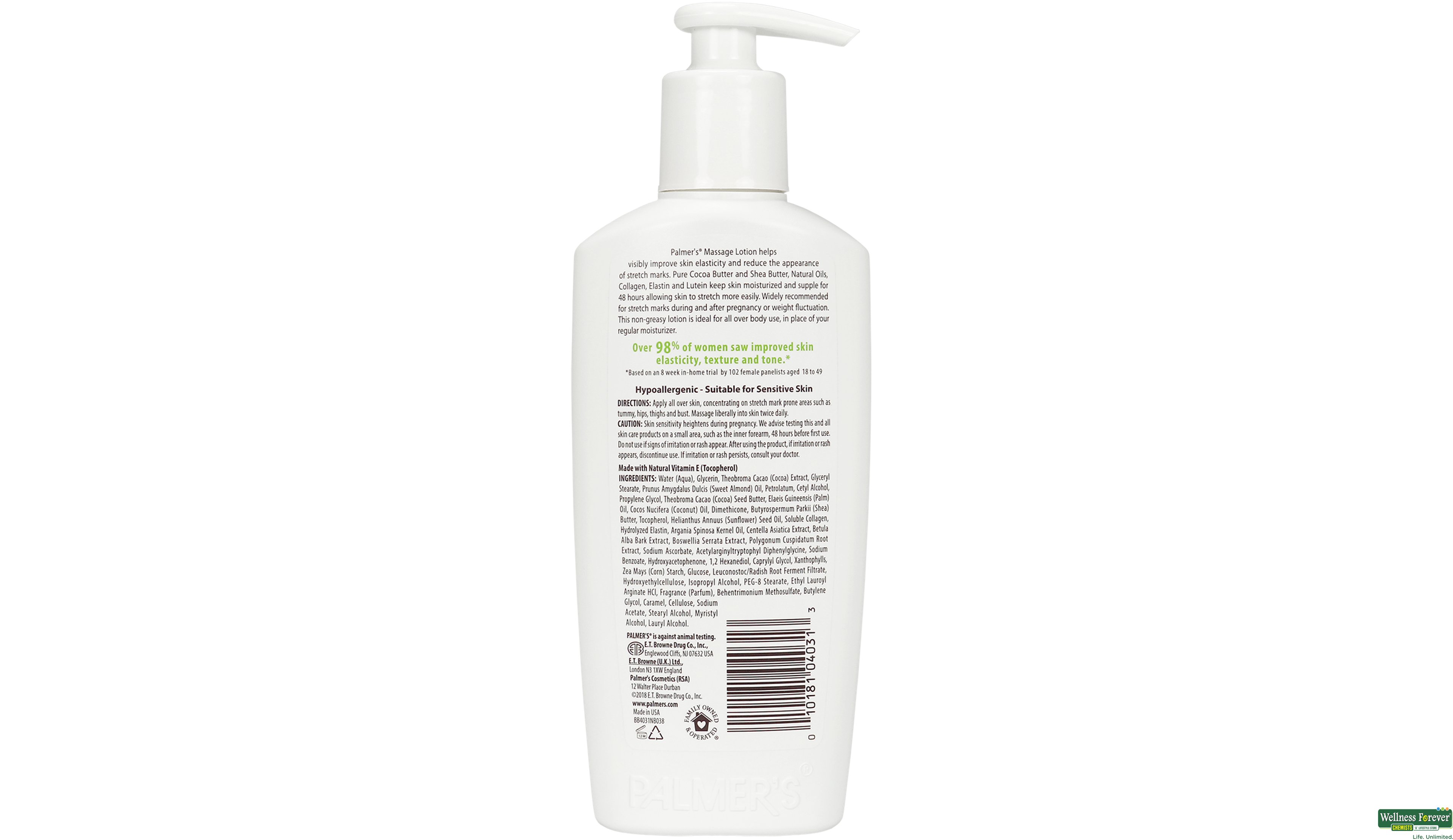 PALMERS B/LTN CBF STRETCH MARKS 250ML- 6, 250ML, 