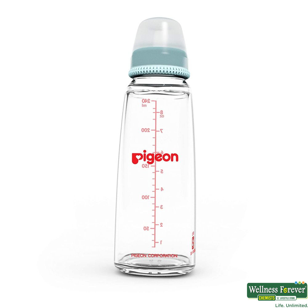 Buy Pigeon Glass Feeding Bottle 240 ml Online at Best Prices