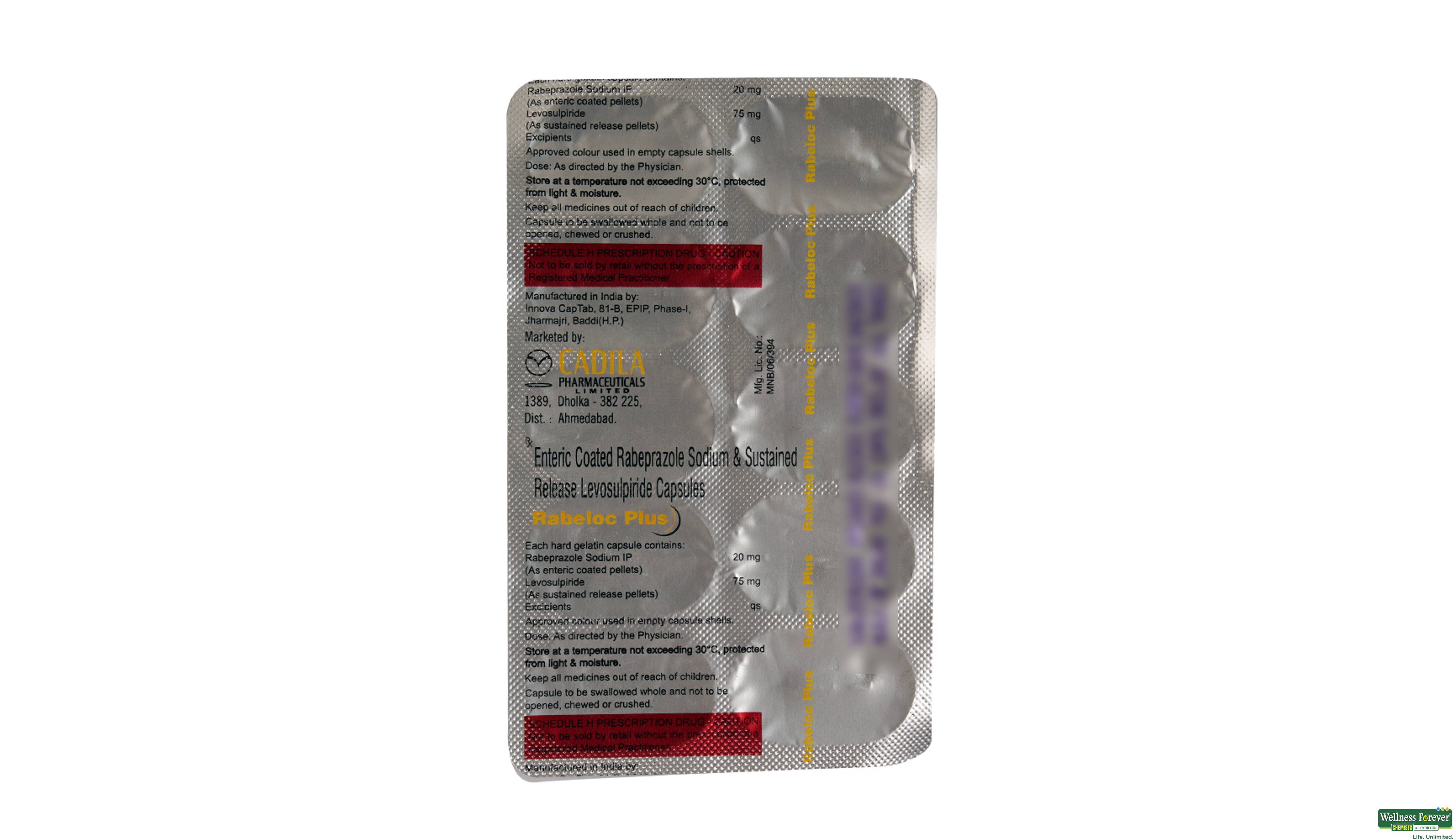 RABELOC-PLUS 10CAP- 2, 10CAP, null