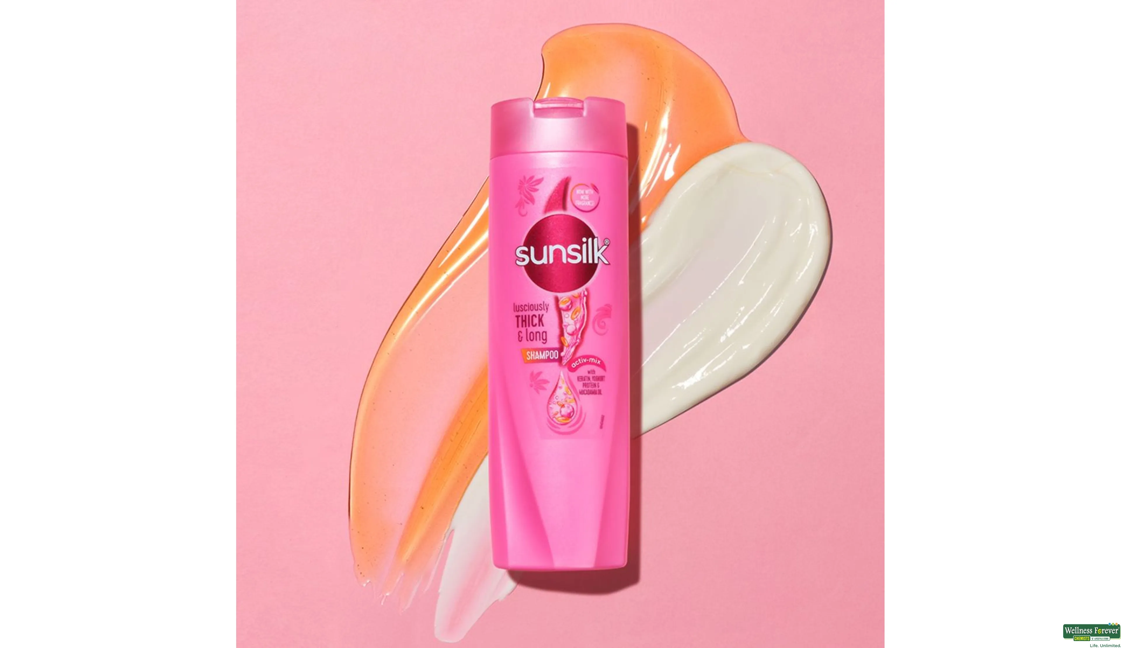 SUNSILK SHMP LUSCIOUSLY THICK LONG 340ML- 5, 340ML, null