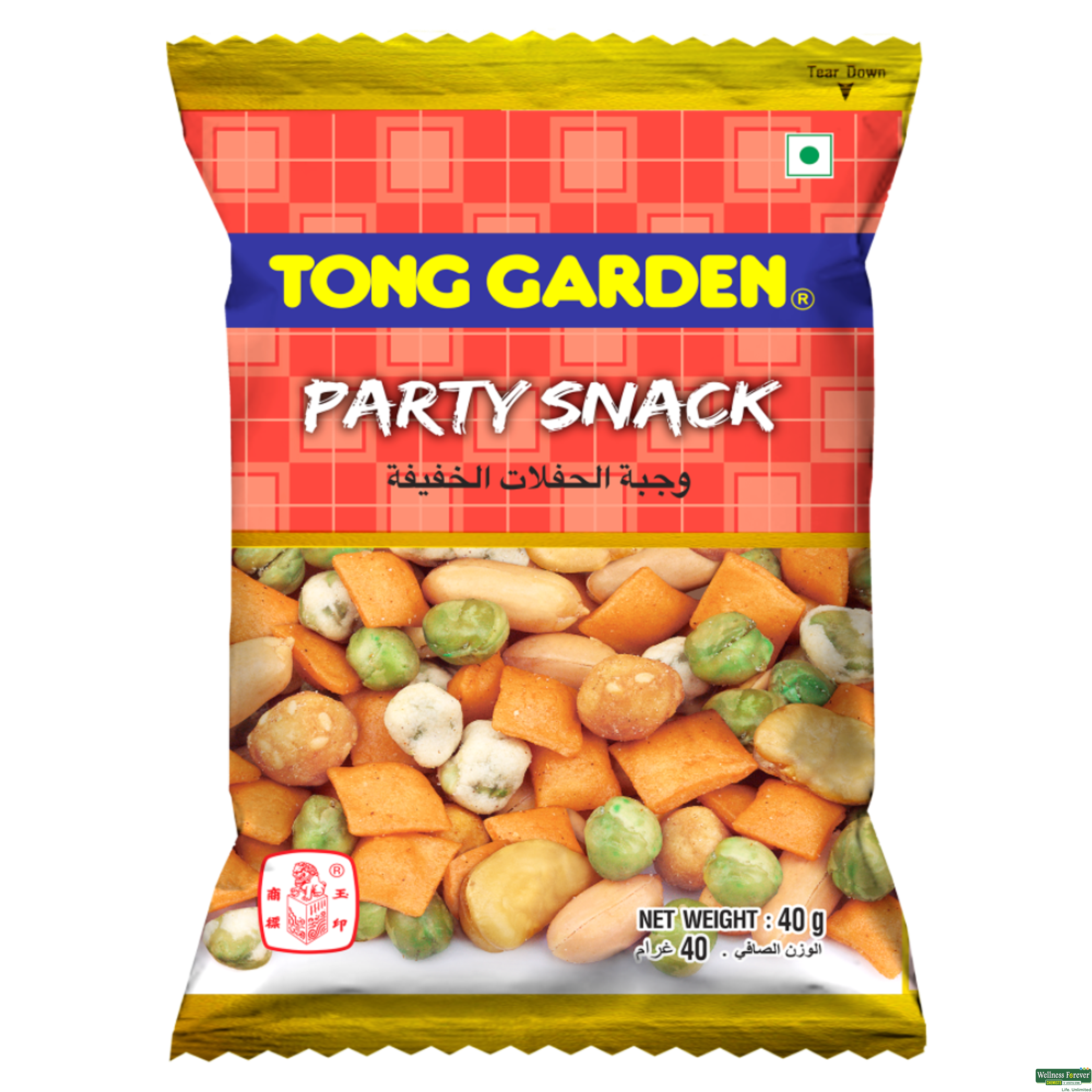 Tong Garden Party Snack, 40 g-image