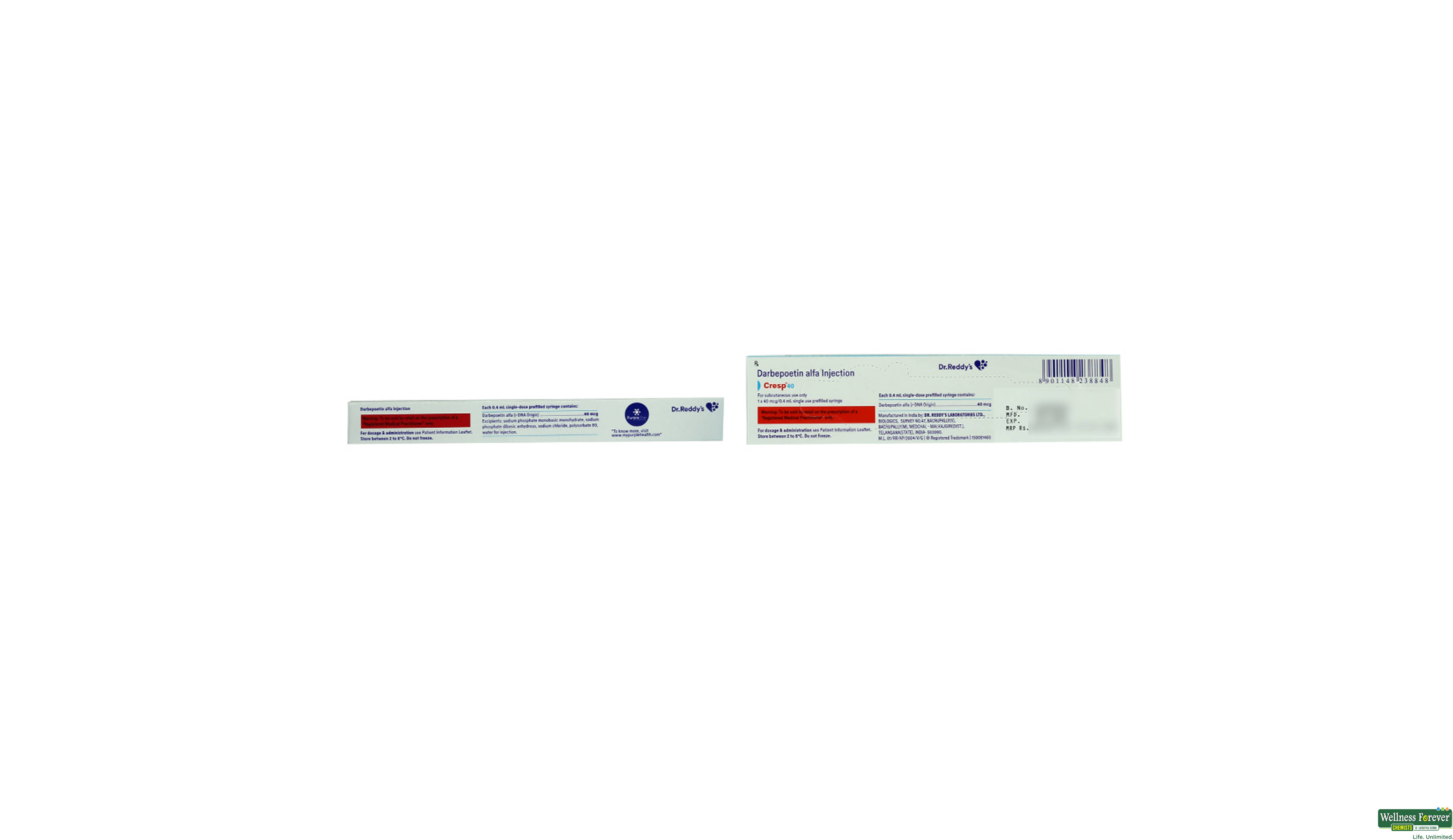 CRESP 40MCG INJ PFS- 2, 1PC, 