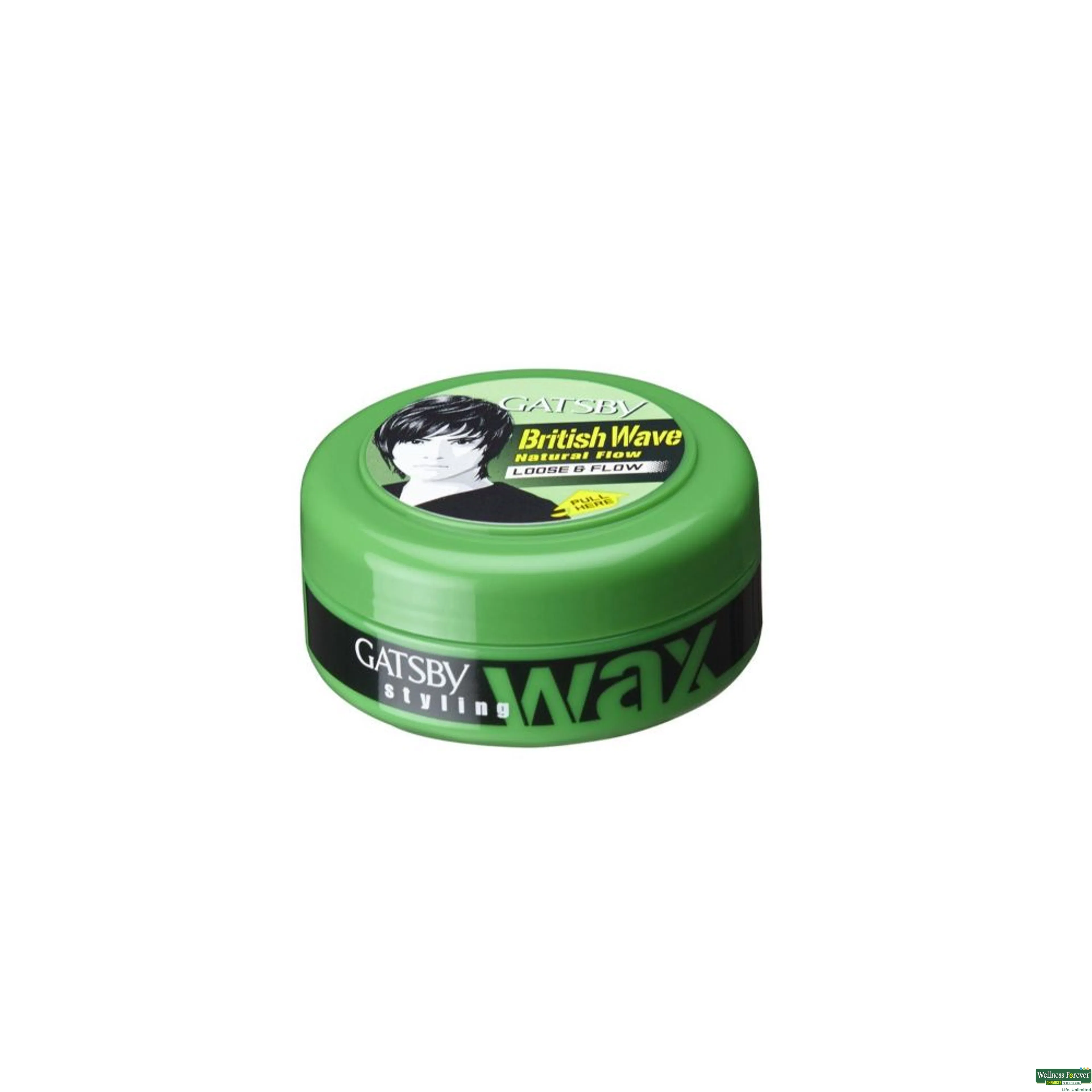 GATSBY HR/CRM STYL WAX LOOSE/FLOW 75GM-image