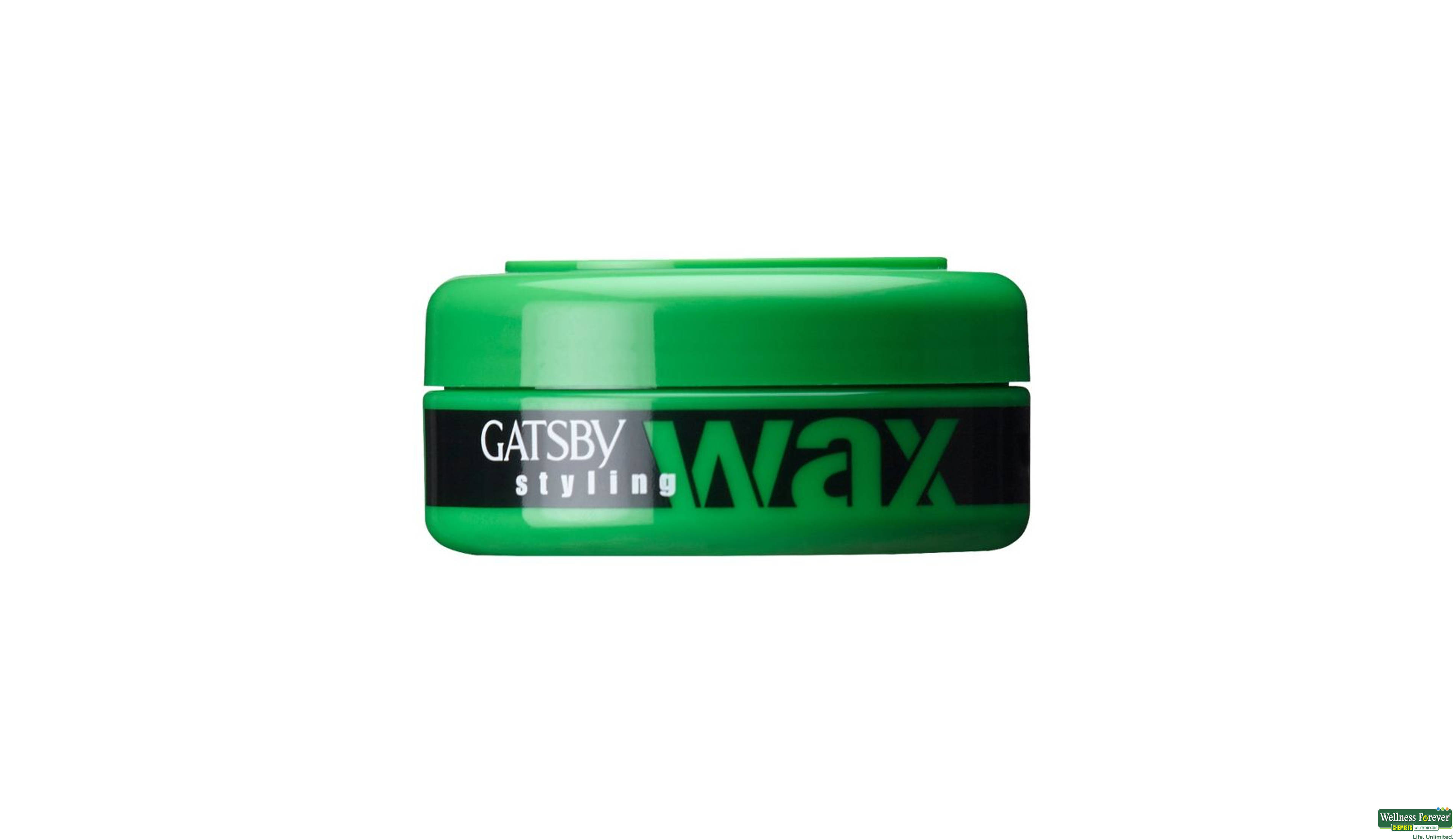 GATSBY HR/CRM STYL WAX LOOSE/FLOW 75GM- 3, 75GM, 