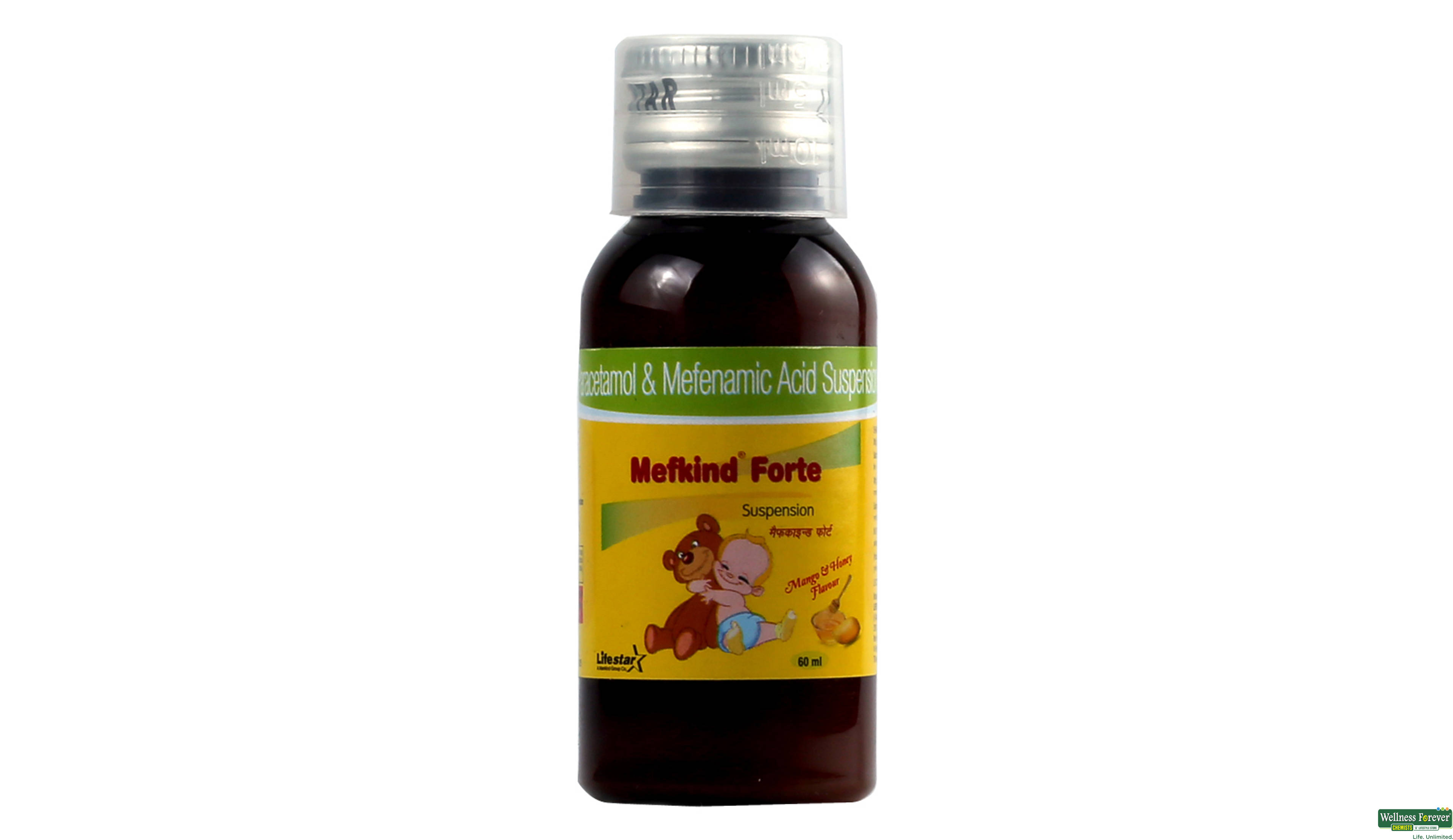 MEFKIND-FORTE SYP 60ML- 1, 60ML, 