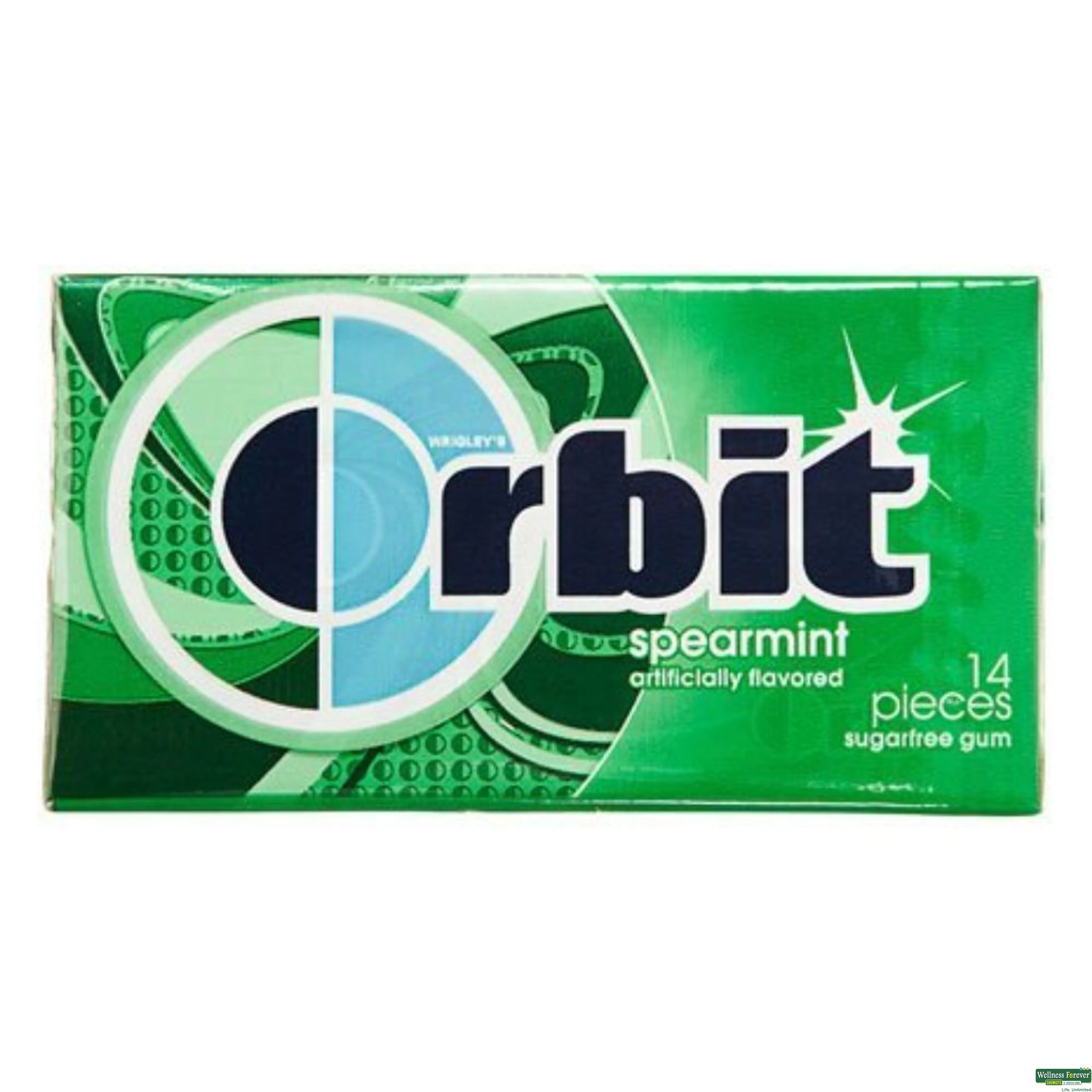 ORBIT CHEW GUM S/F SPEARMINT 14PC-image