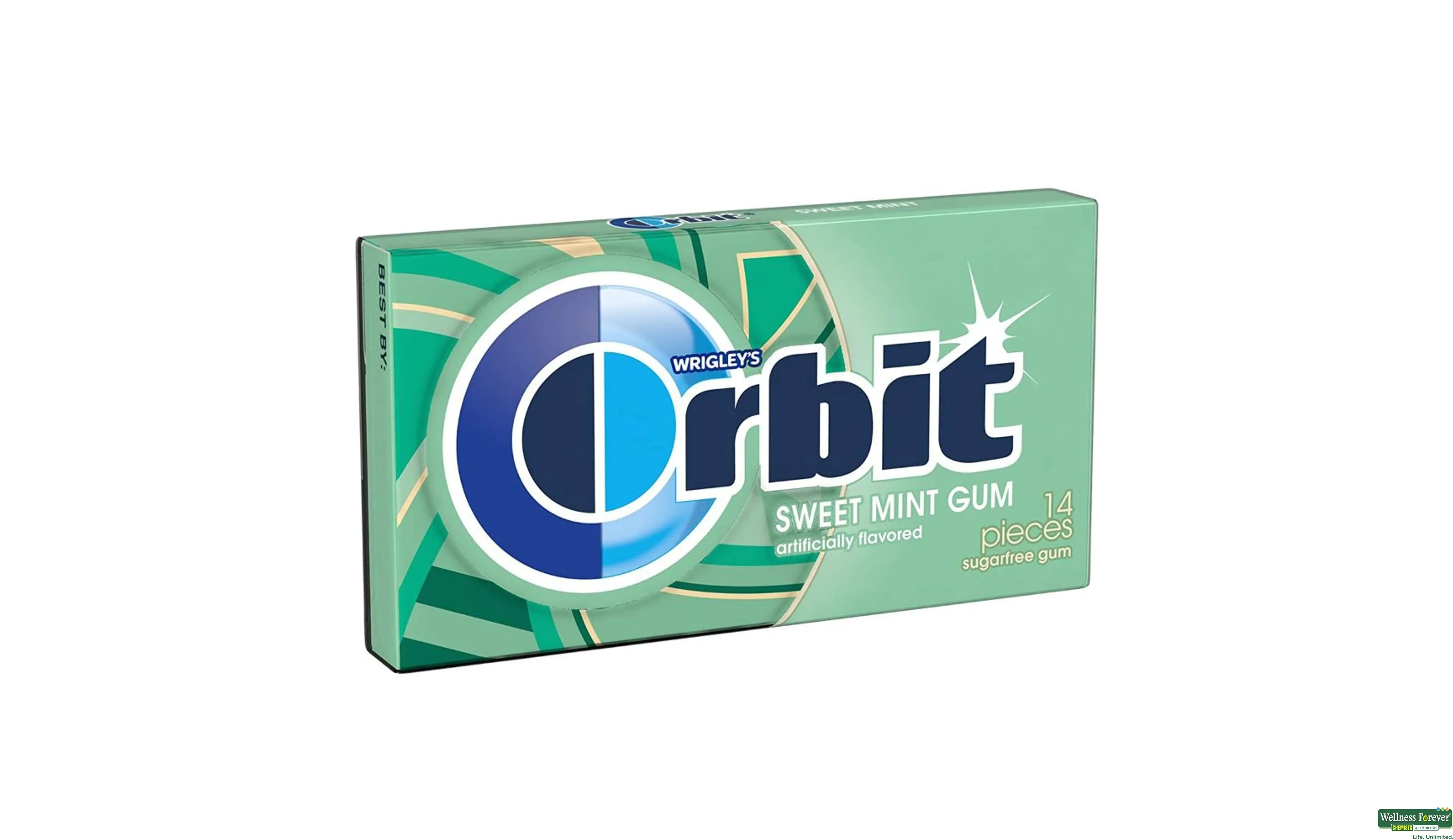 ORBIT CHEW GUM S/F SWEET MINT 14PC- 1, 14PC, 