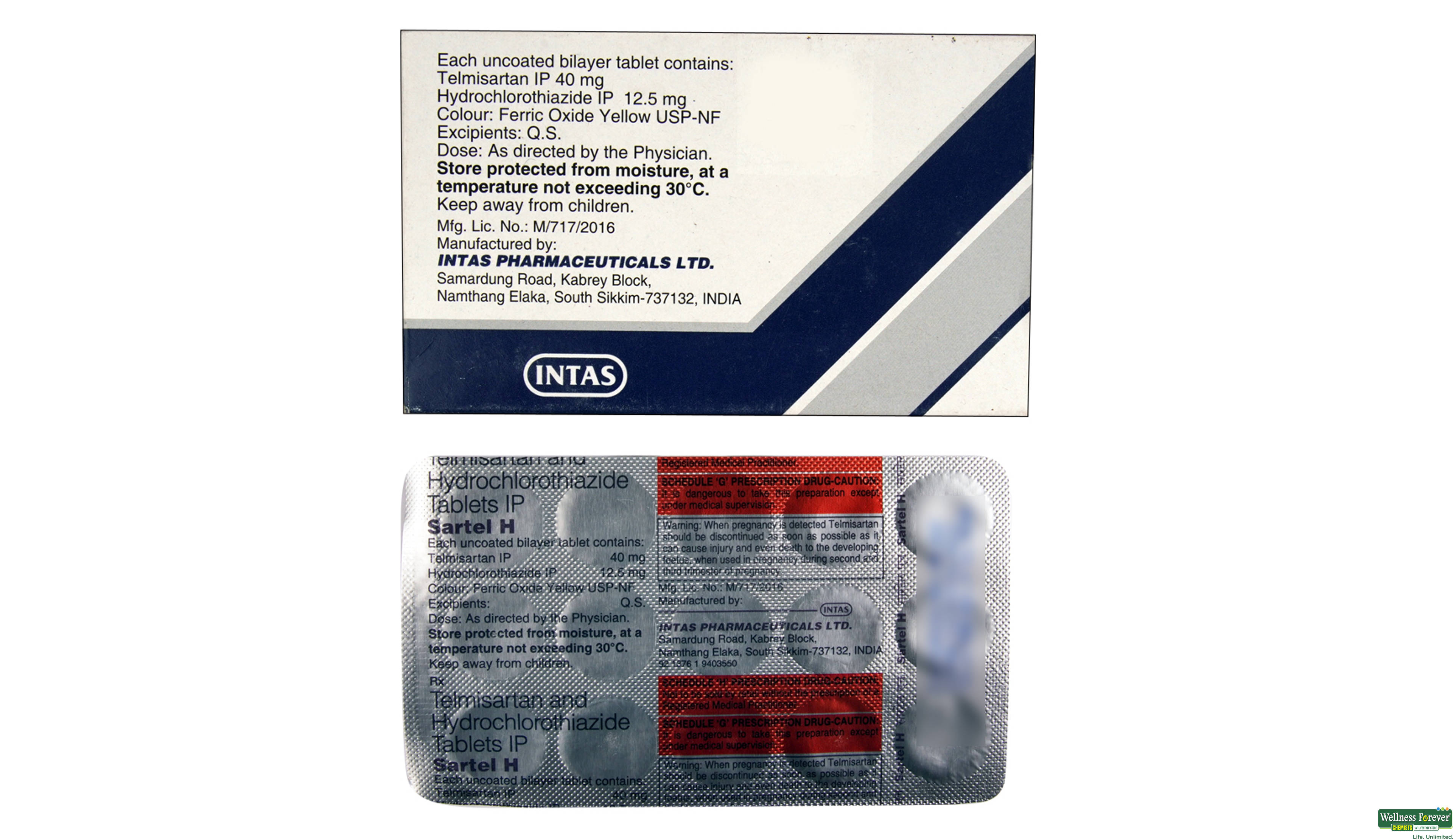 SARTEL-H 15TAB- 2, 15TAB, 