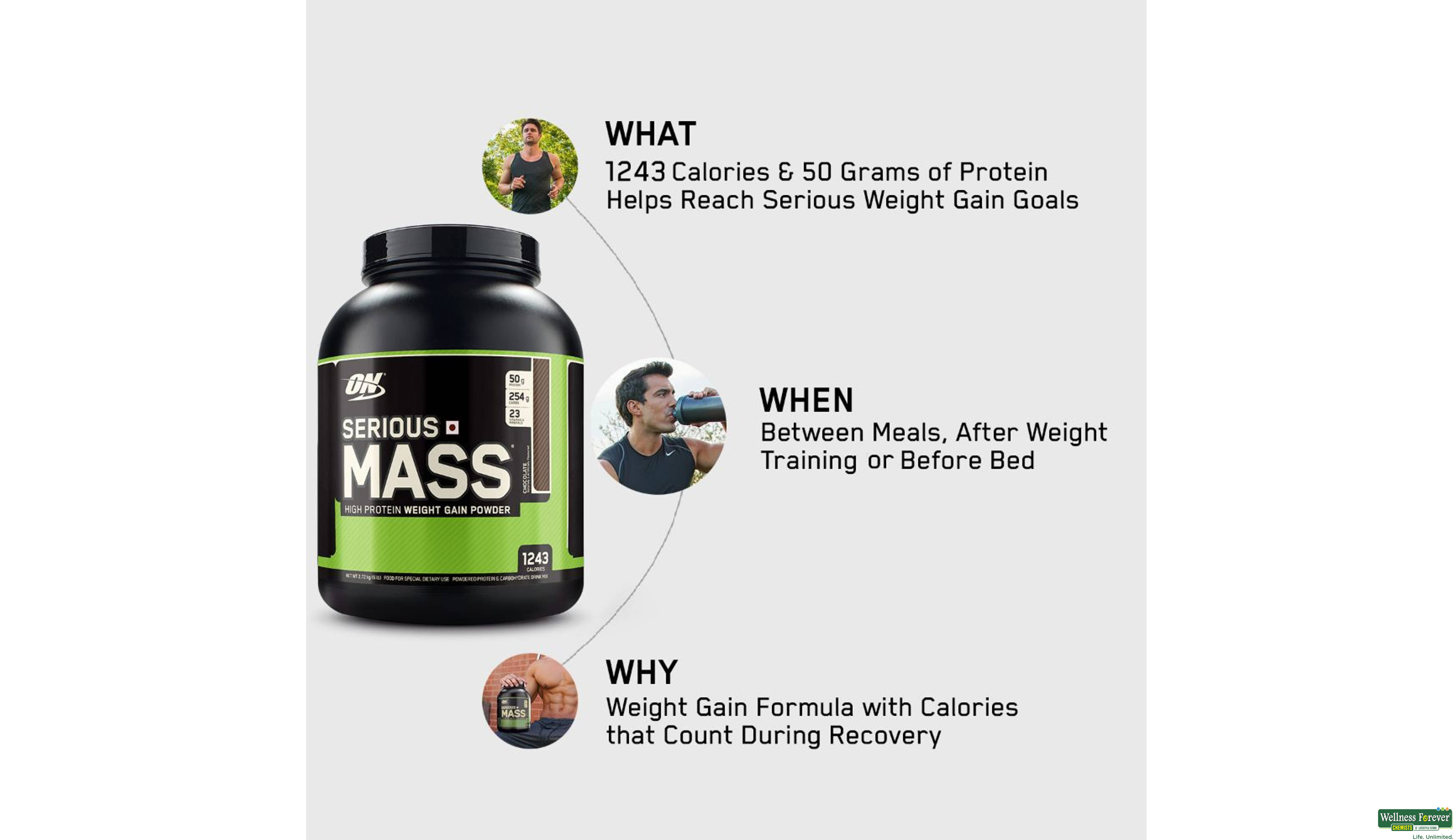ON SERIOUS MASS CHOC 6LBS- 12, 6LBS, 