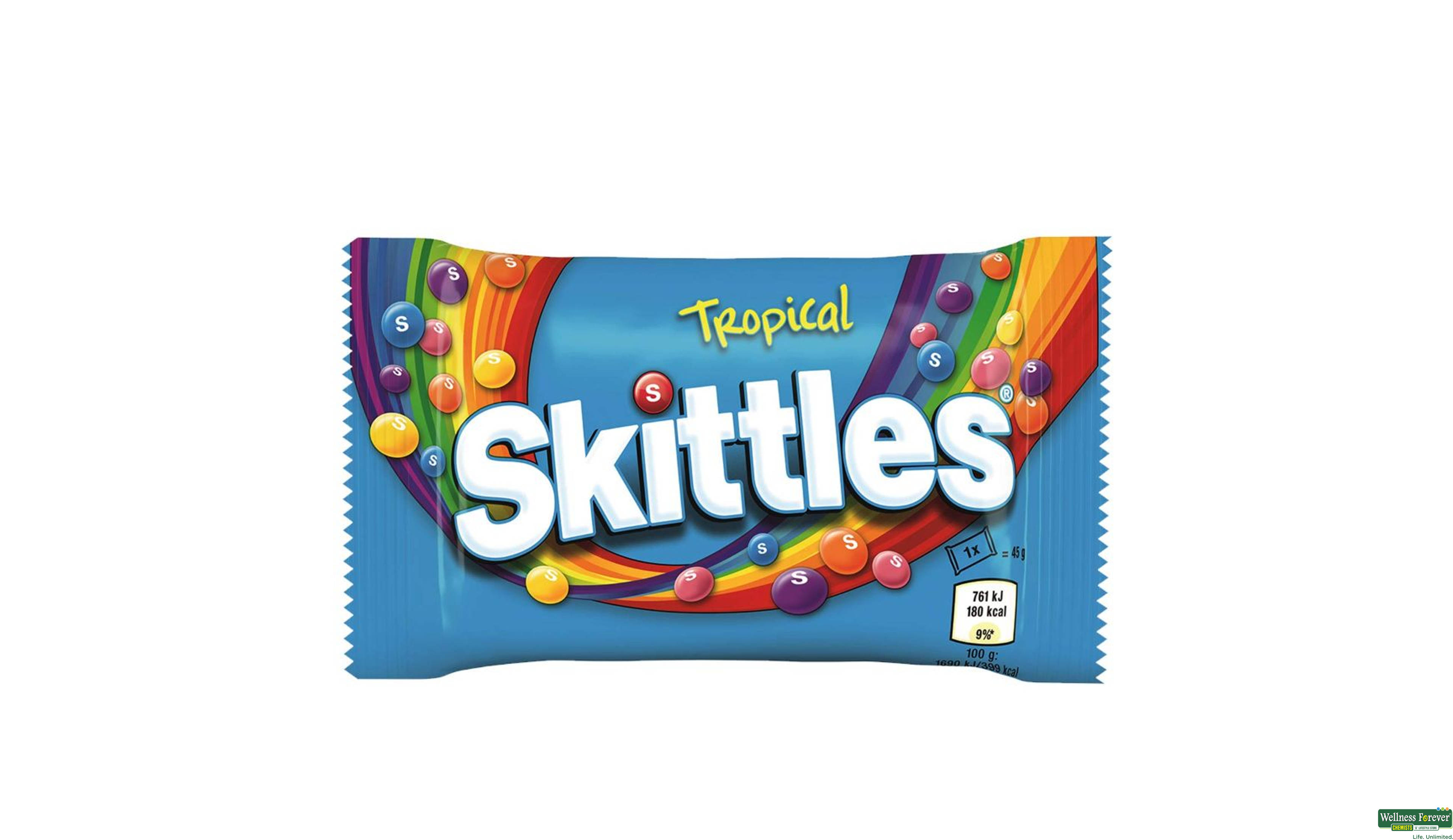 SKITTLES TROPICAL GEM 1PC- 1, 1PC, null