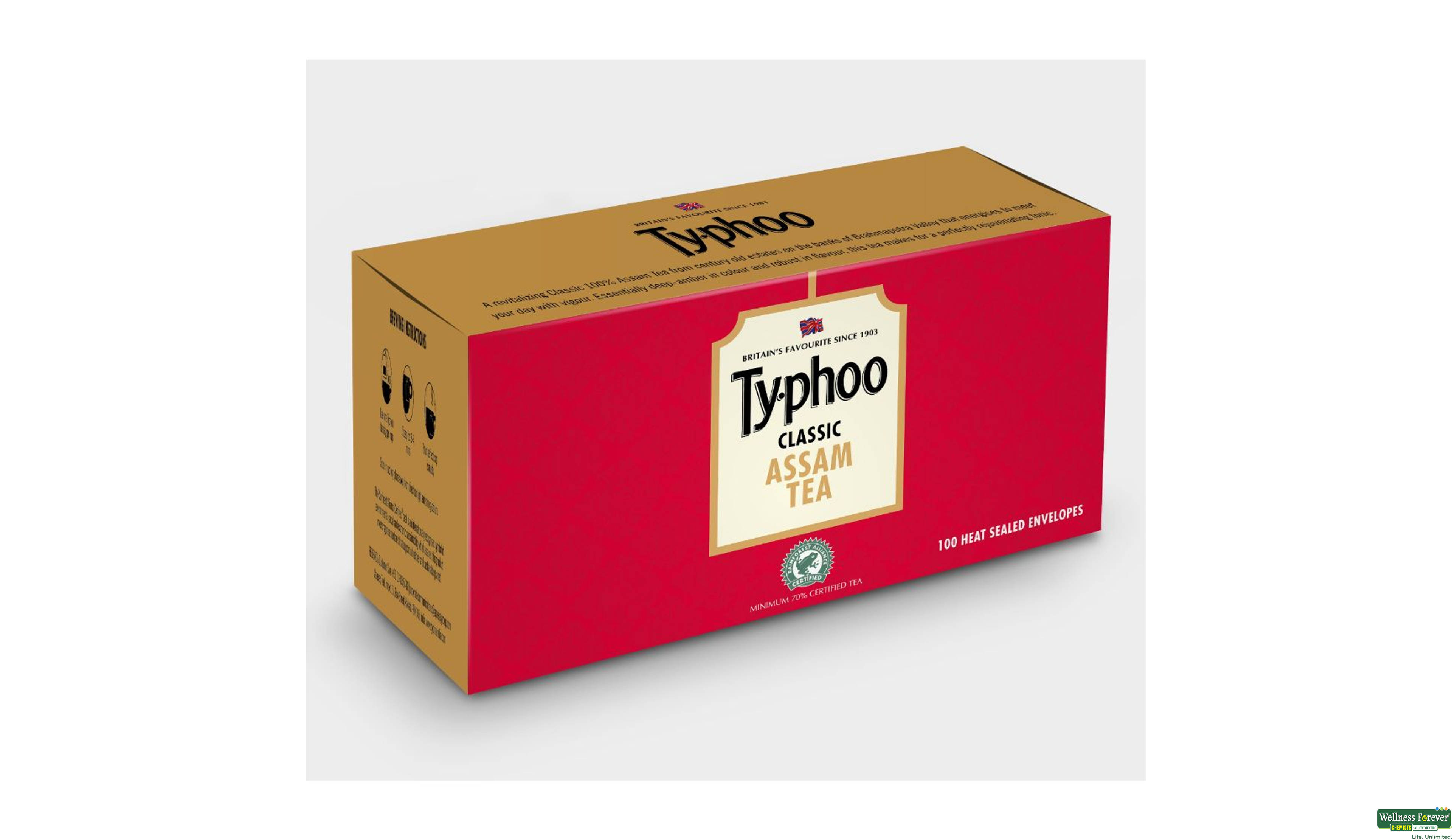 TY-PHOO TEA CLASSIC ASSAM 100BAGS- 1, 100BAGS, null