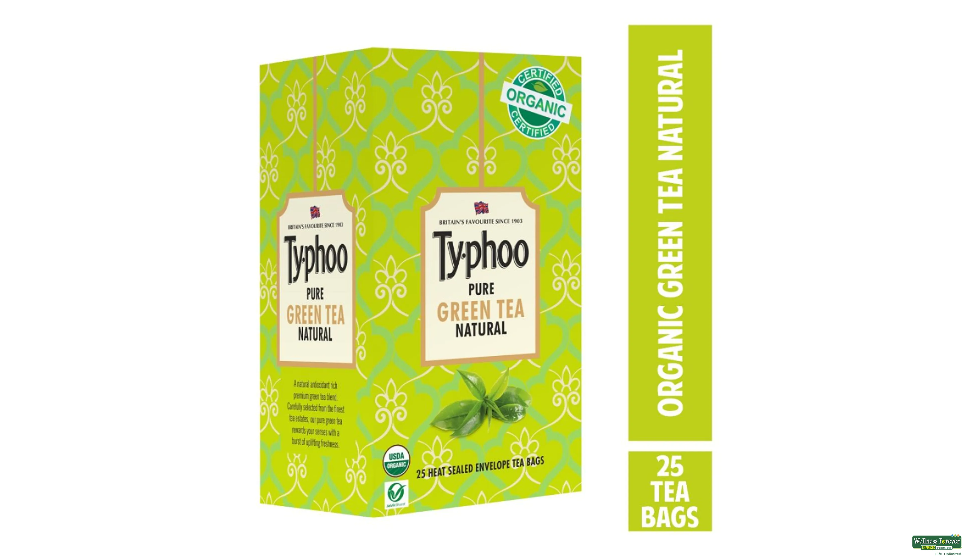 TY-PHOO GR/TEA 25BAGS- 1, 25BAGS, null