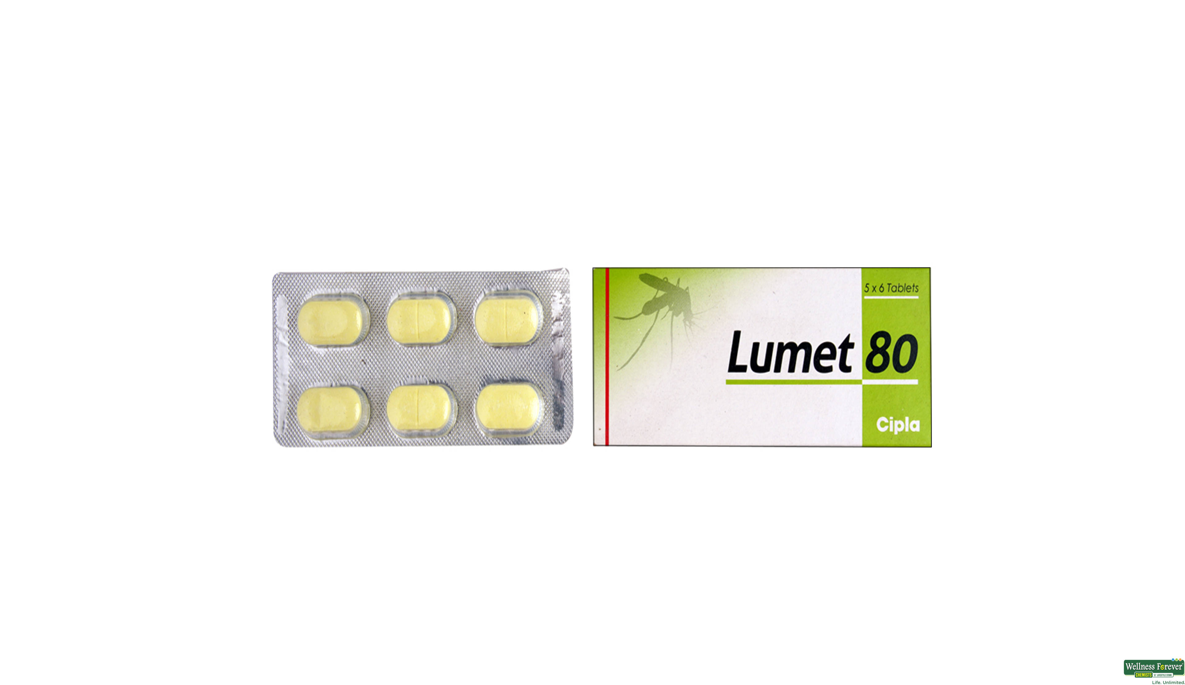 LUMET 80MG 6TAB- 1, 6TAB, 
