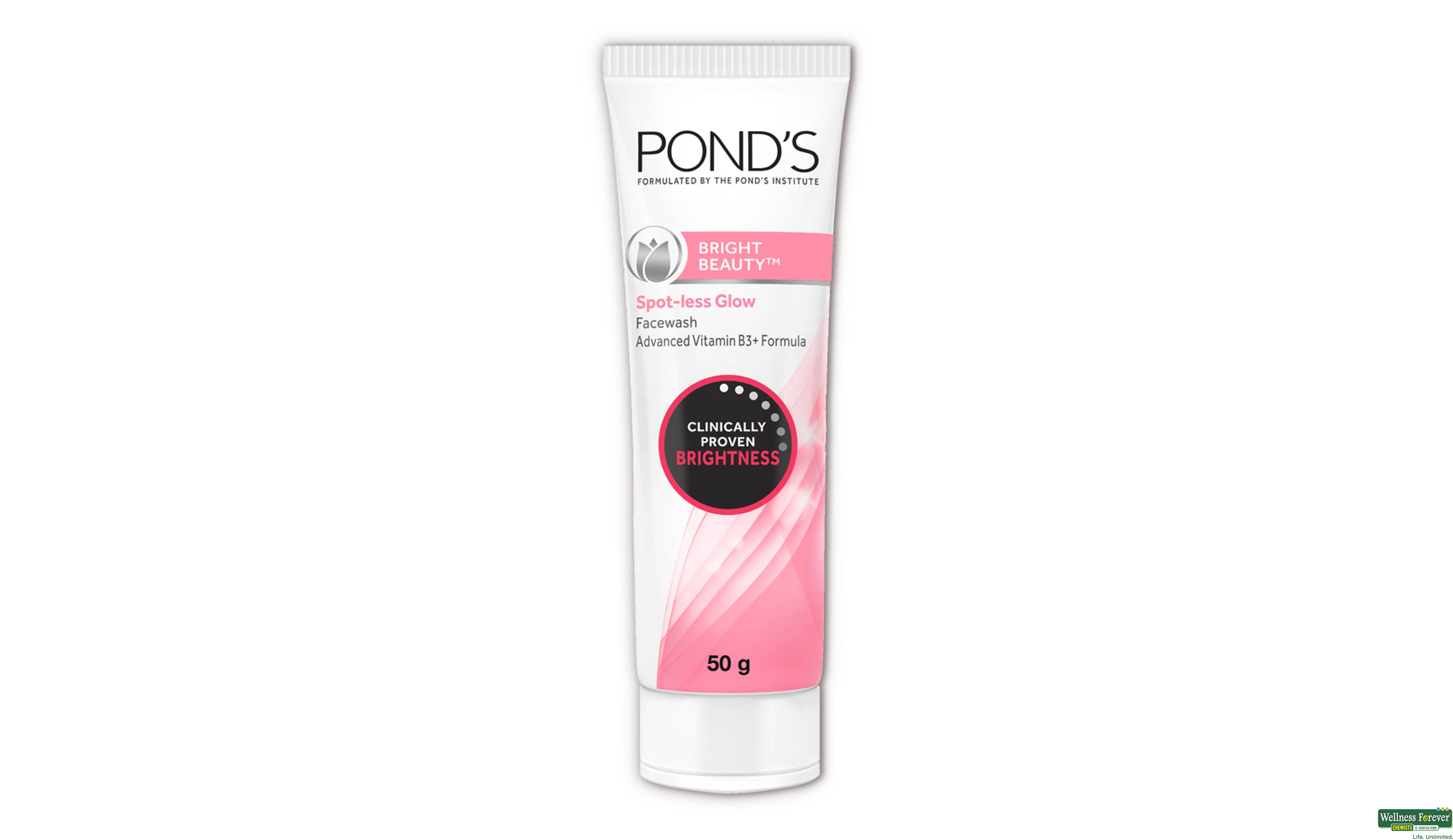 PONDS F/WASH BRIGHT BEAUTY 50GM- 1, 50GM, 