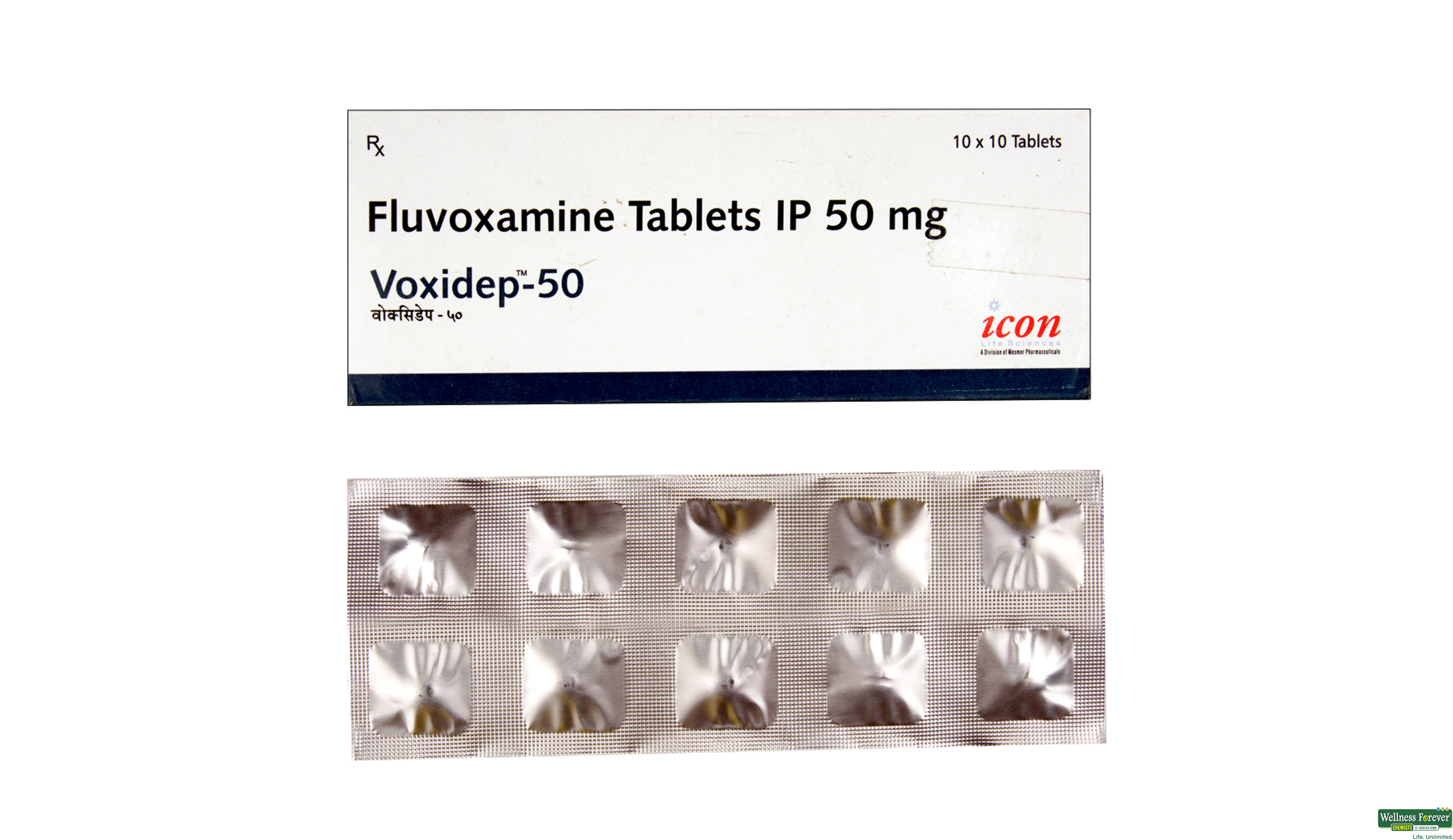VOXIDEP 50MG 10TAB- 1, 10TAB, 