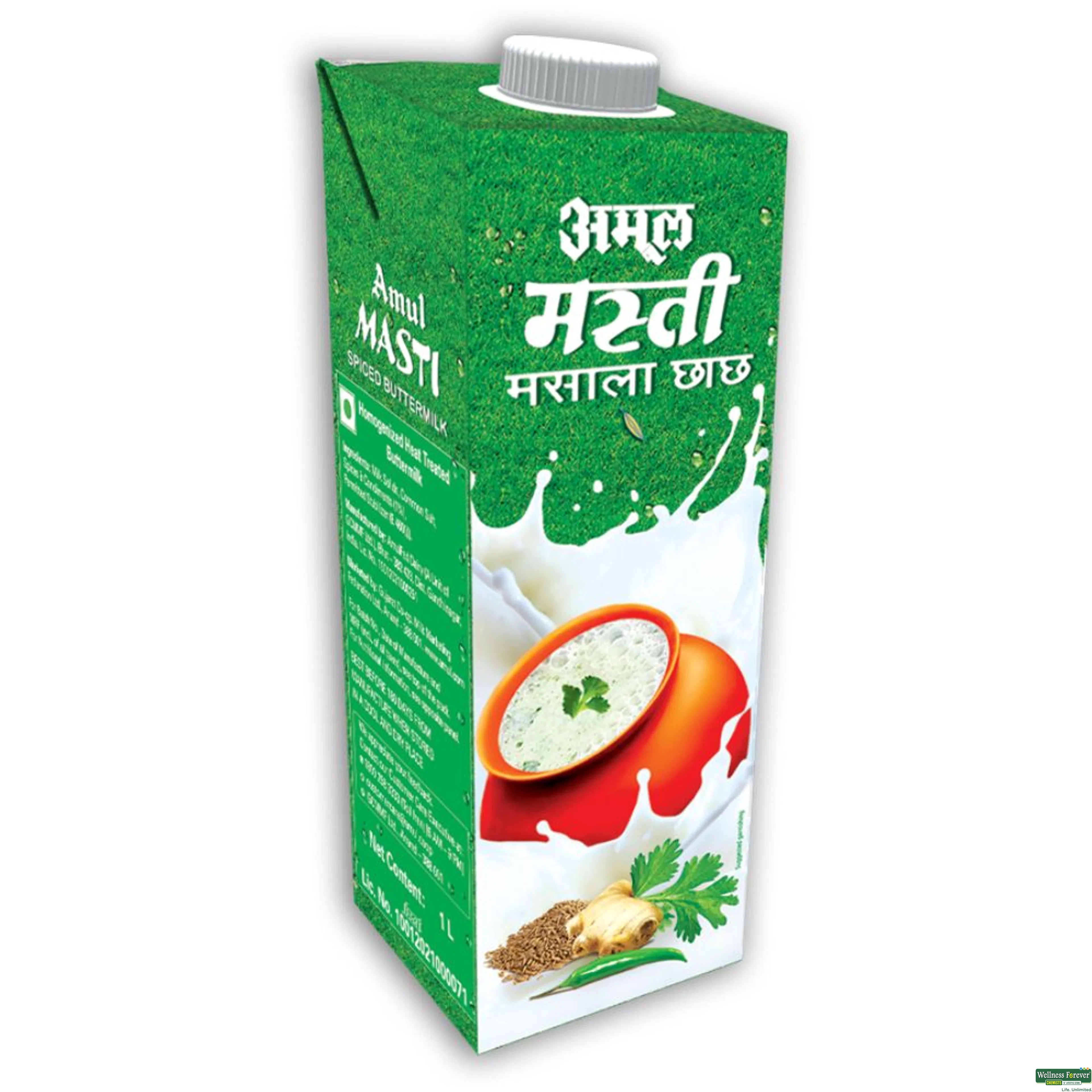 AMUL BTR/MILK 1LTR-image