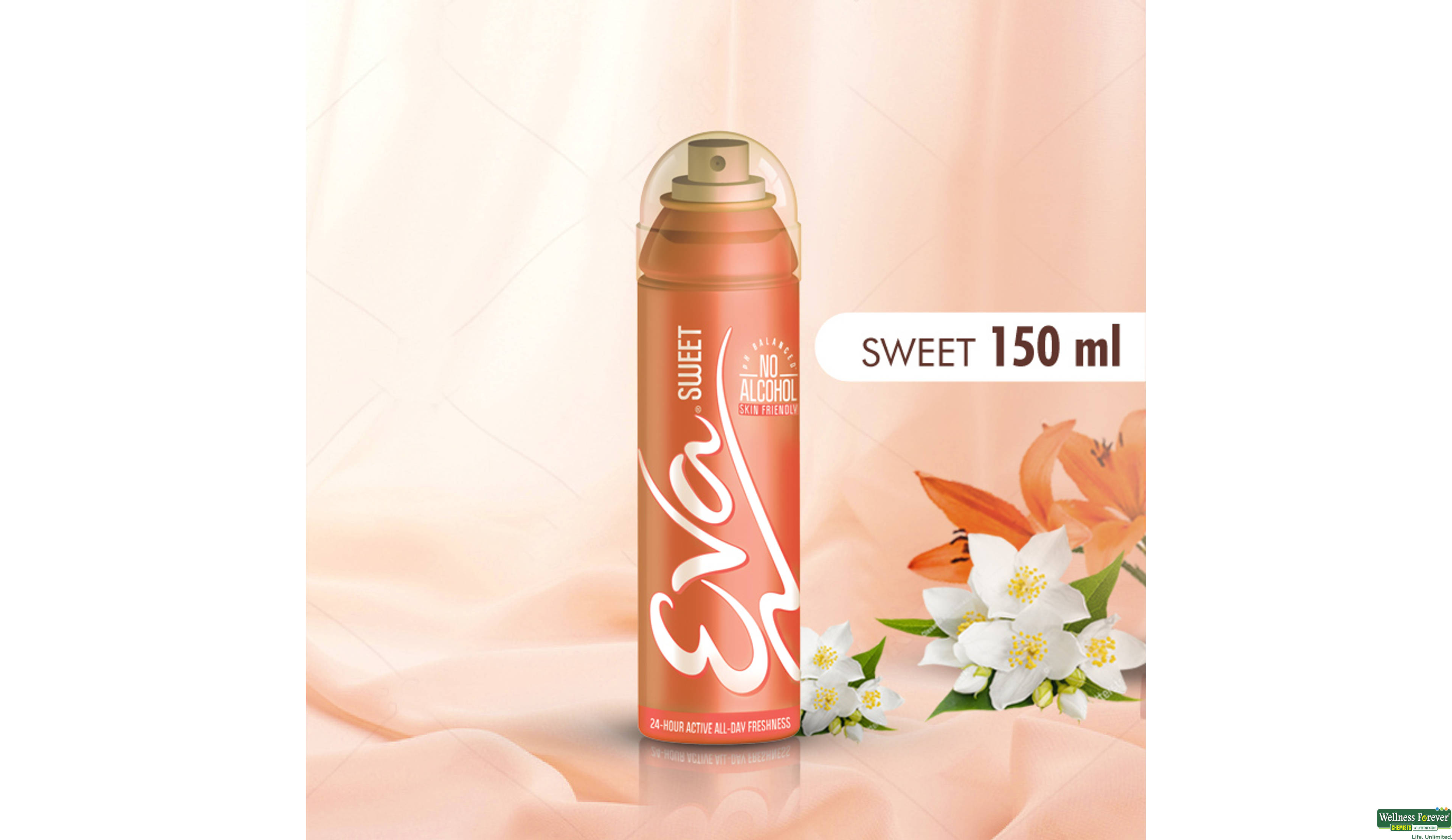 EVA DEO SPRAY WOMAN SWEET 150ML- 1, 150ML, 