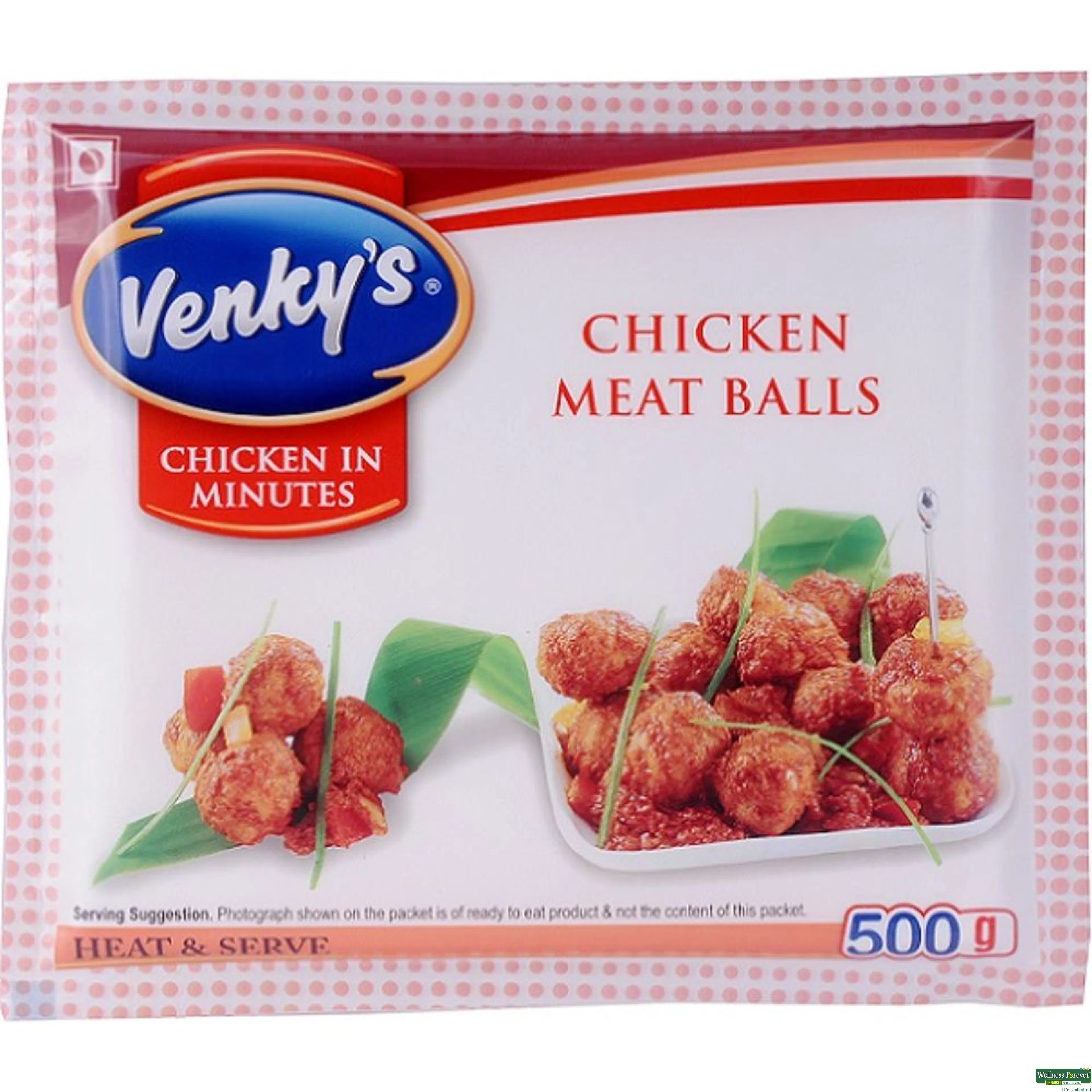 VENKYS CHI MEAT BALLS 500GM-image