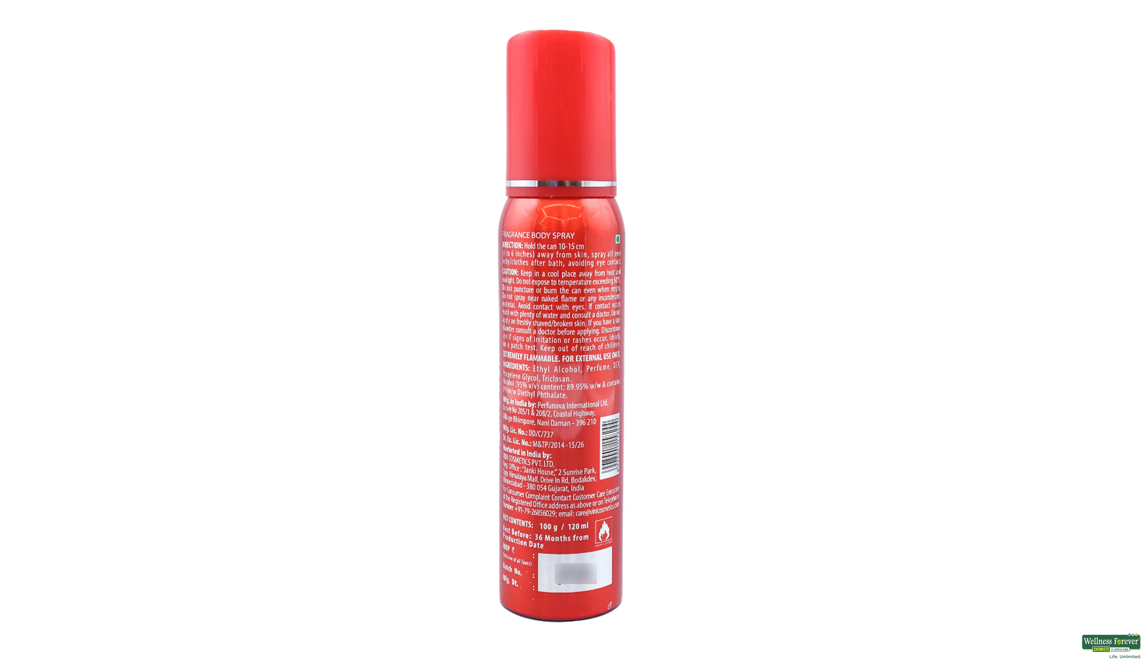 Buy FOGG DEO NAPOLEON 120ML Online at Best Prices Wellness Forever