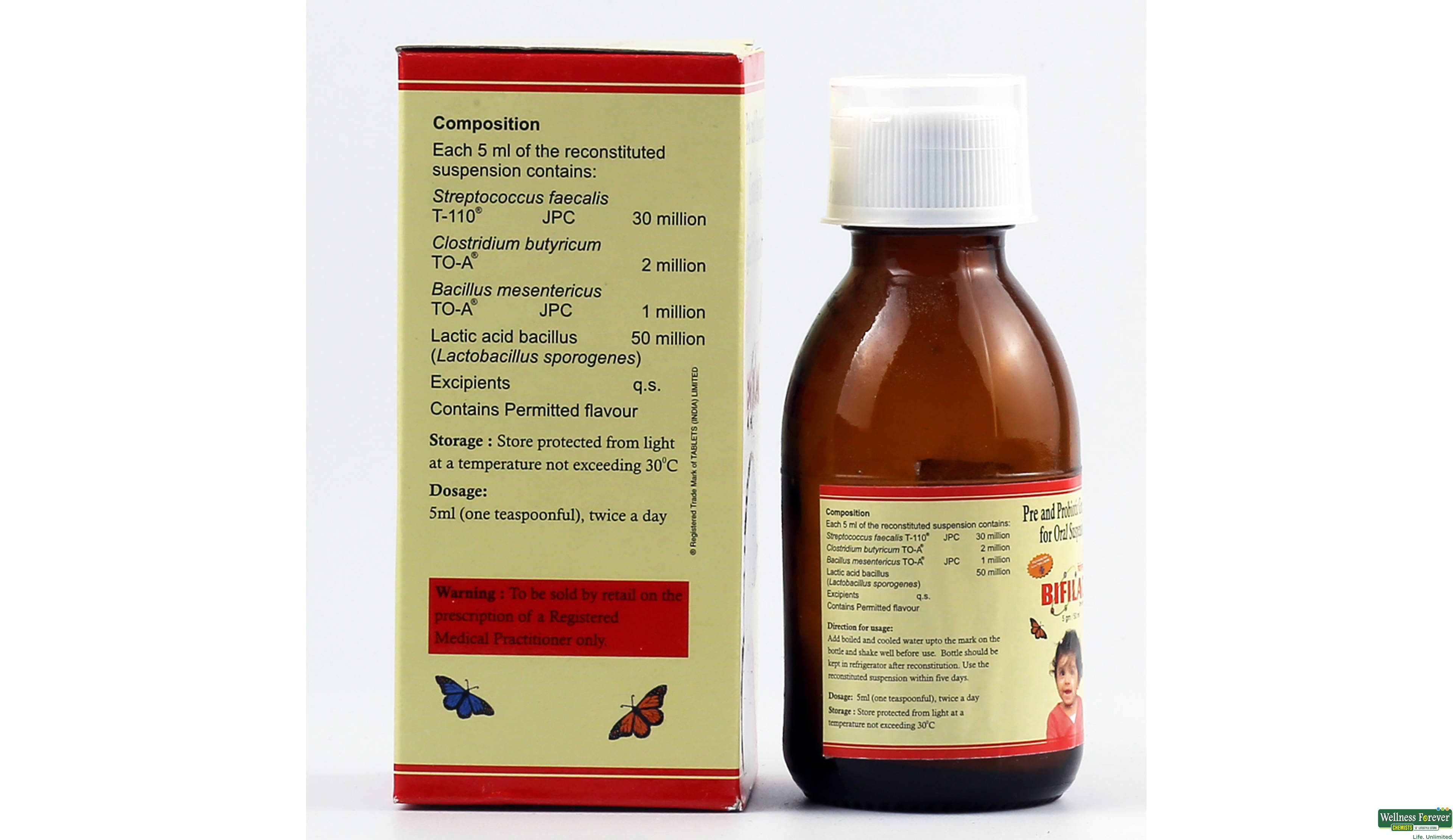 BIFILAC DRY SYP 50ML- 2, 50ML, 