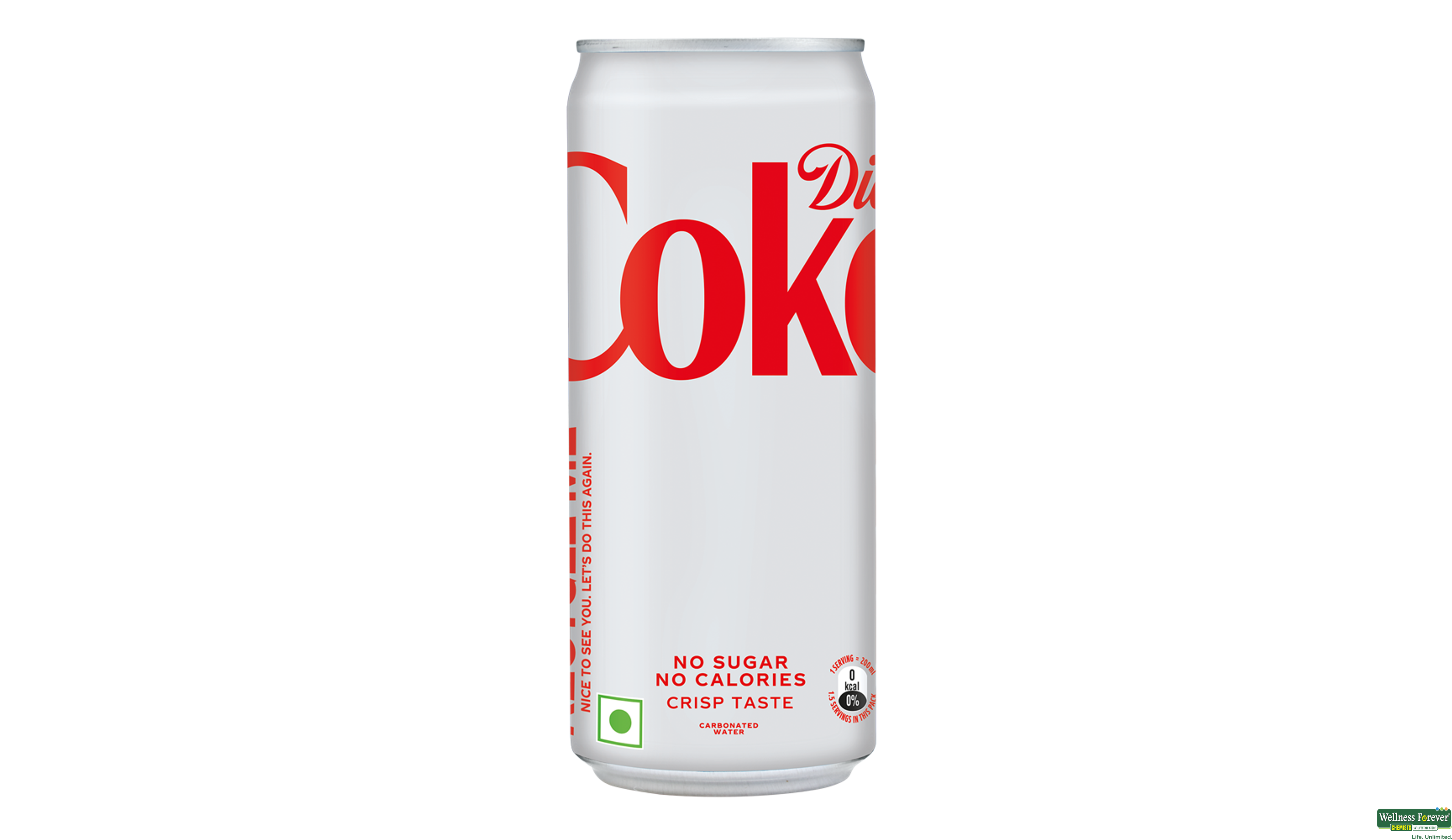 COKE DIET CAN 300ML- 1, 300ML, 