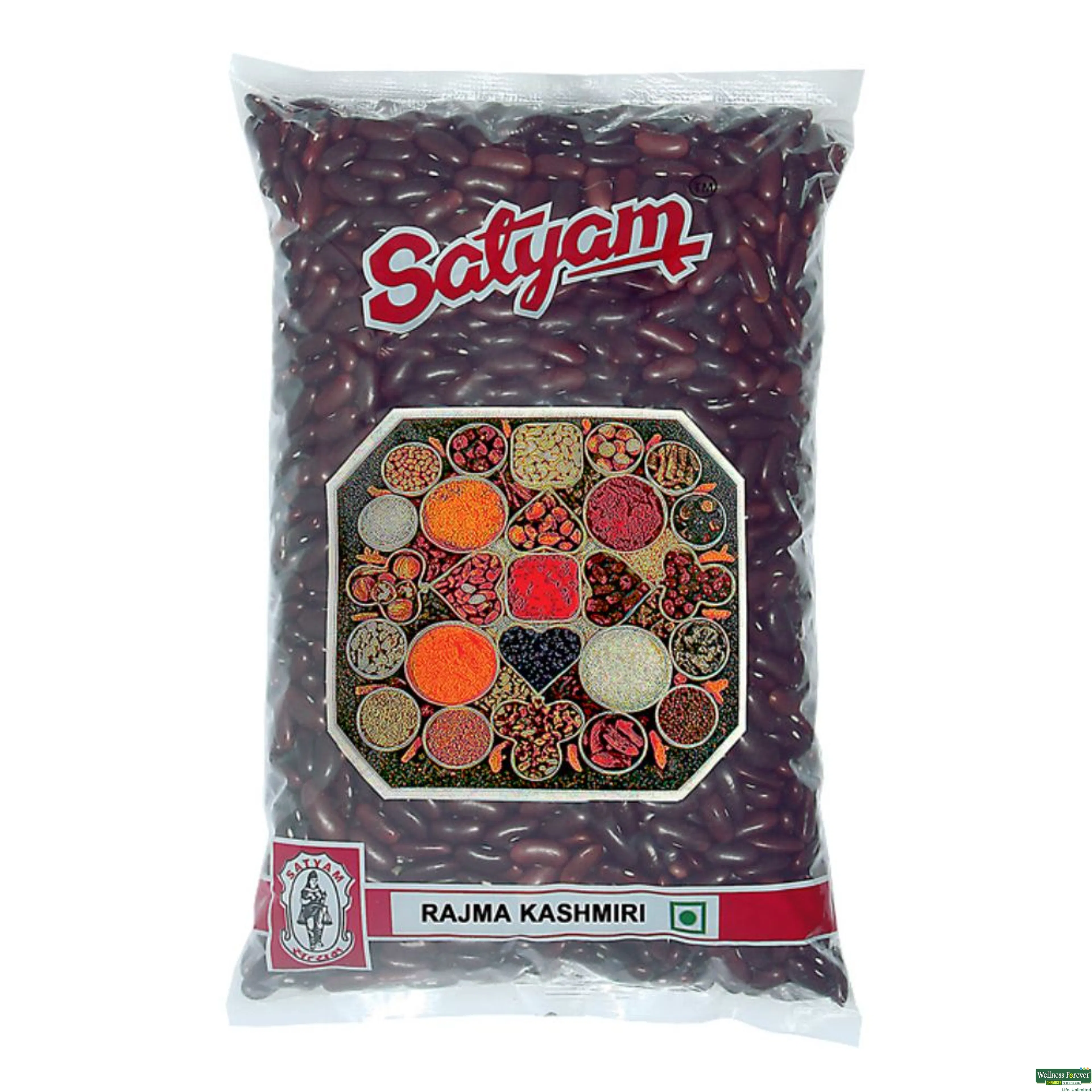 RAJMA SATYAM BLACK 500GM-image