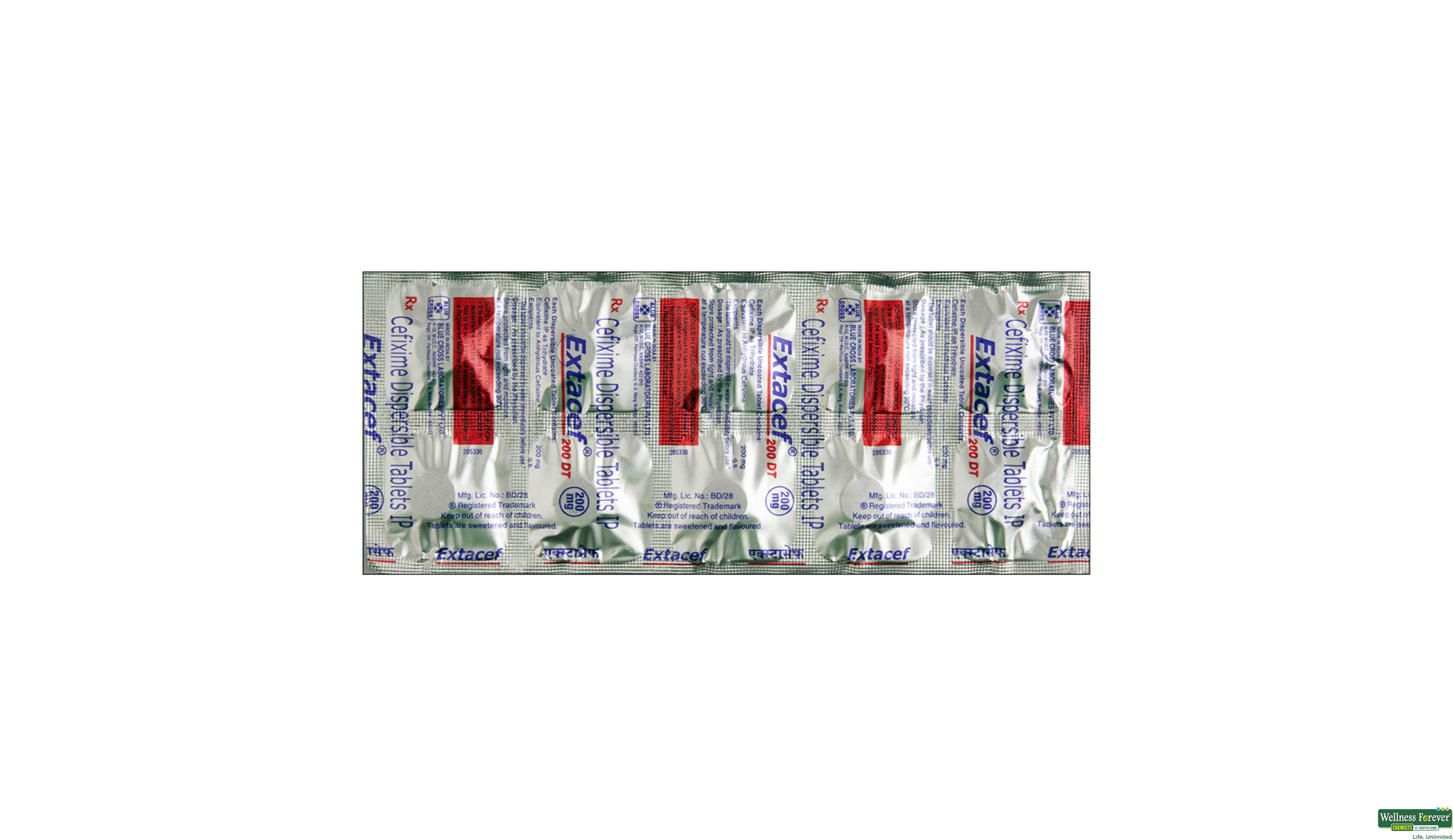 EXTACEF 200DT 10TAB- 1, 10TAB, 