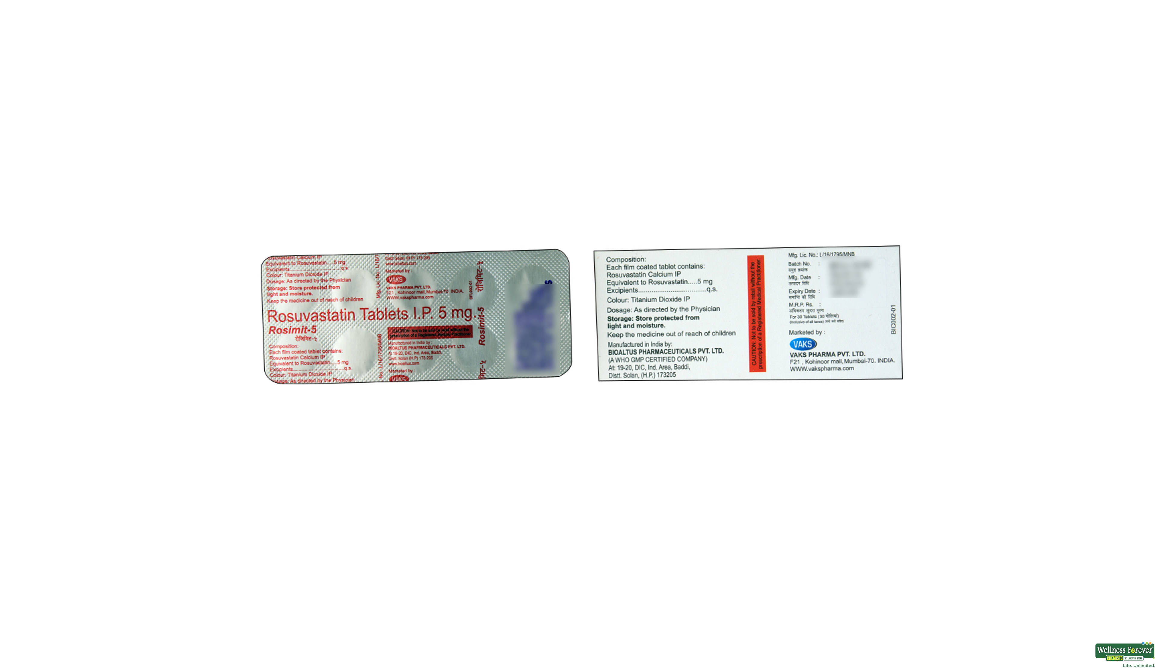 ROSIMIT 5MG 10TAB ##- 2, 10TAB, 