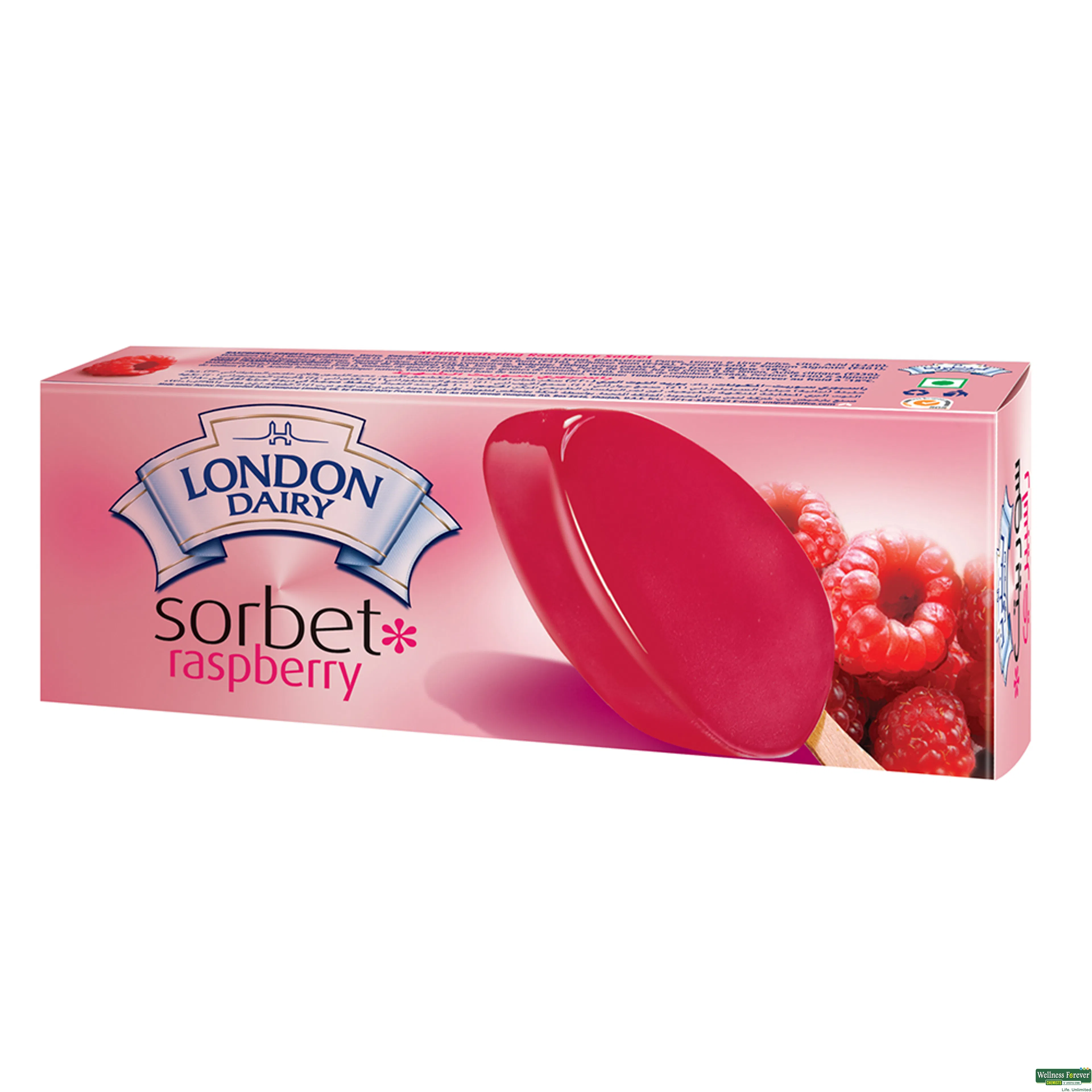 LOND I/C RASPBERRY SORBET STICK 1PC-image