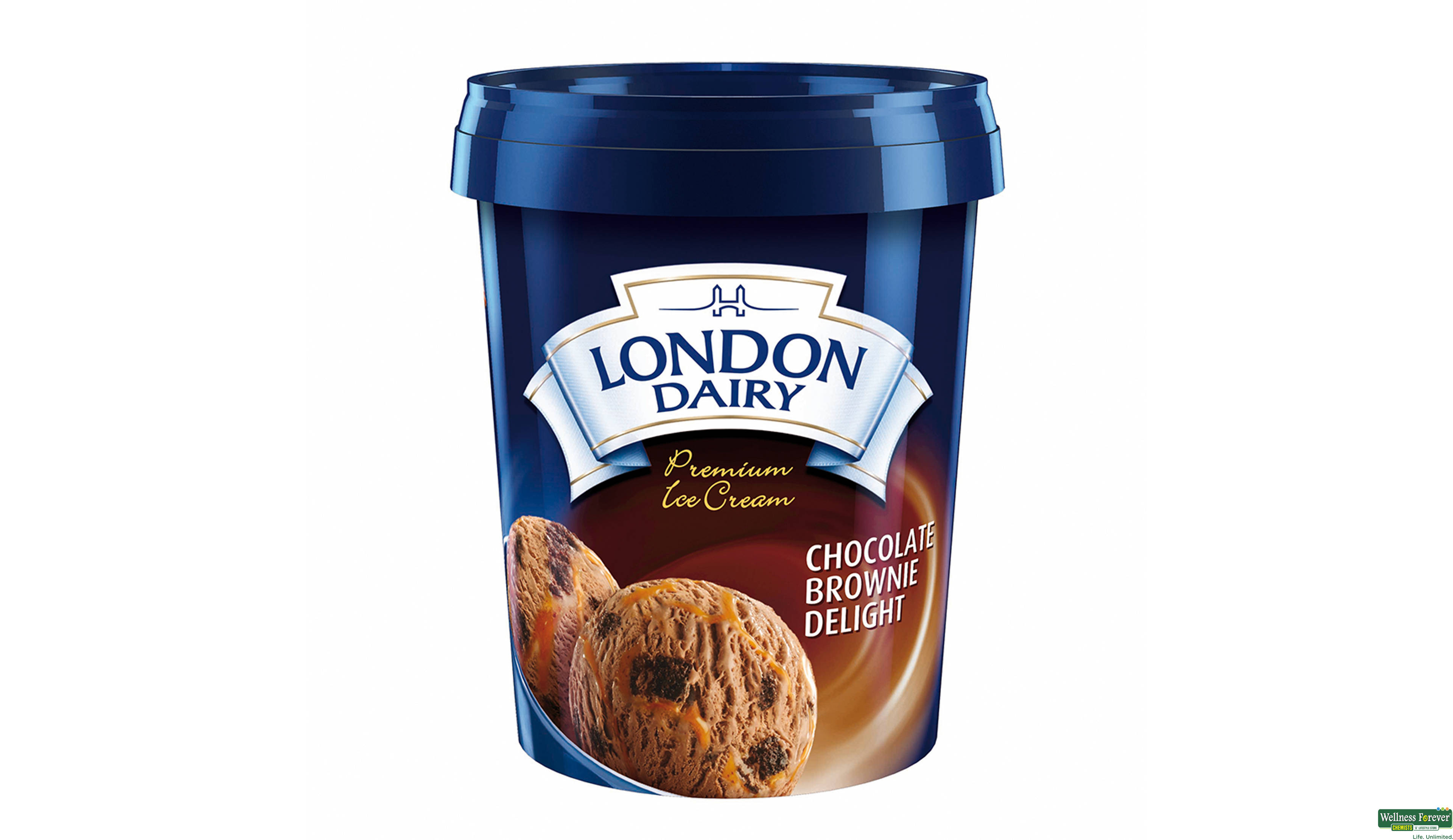 LOND I/C CHOCO BROWINE DELIGHT 500ML- 1, 500ML, 