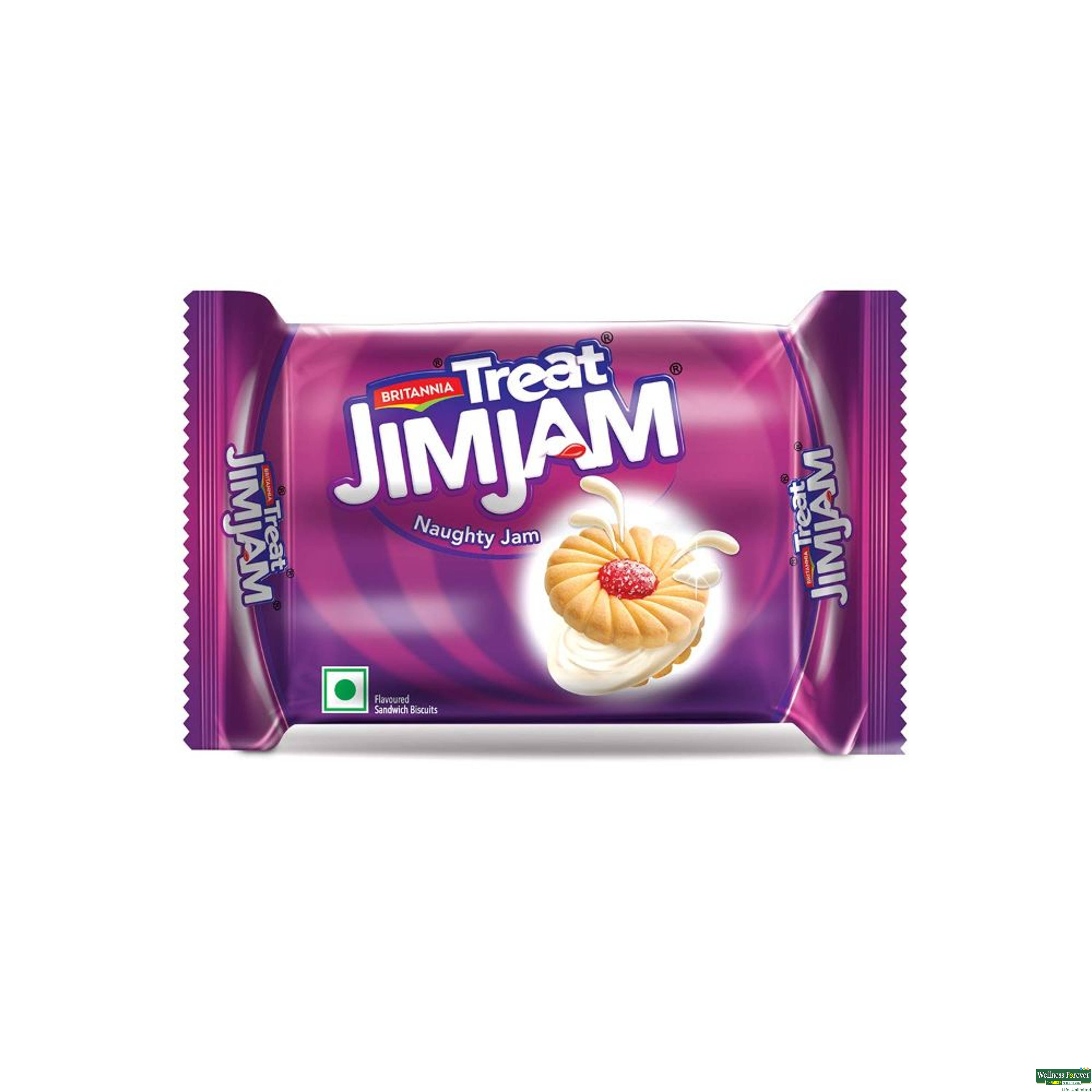 Britannia Treat Jim Jam Biscuits, 150 g-image