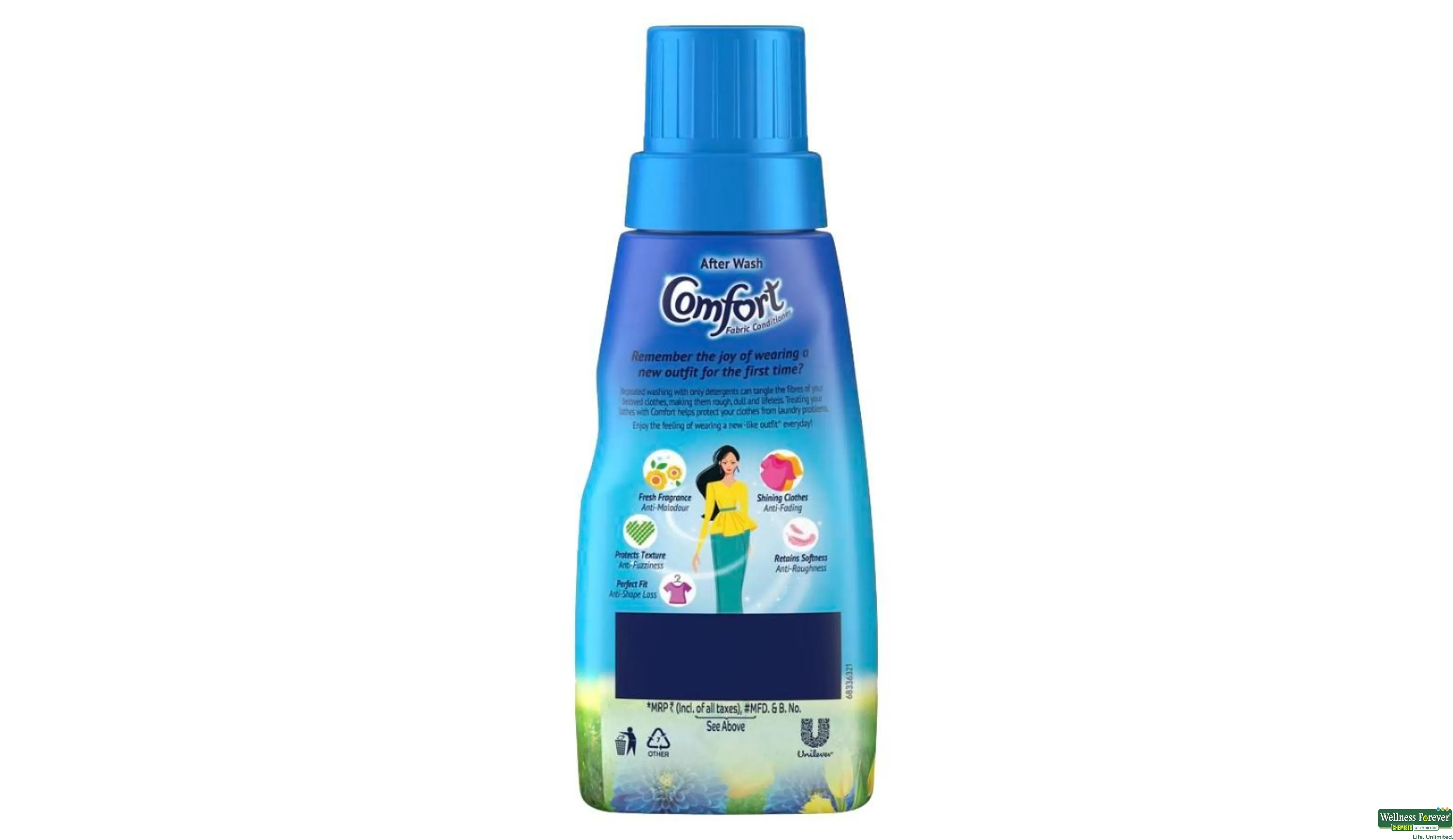 Comfort Morning Fresh Fabric Conditioner Bottle-200 ML / 400 ML