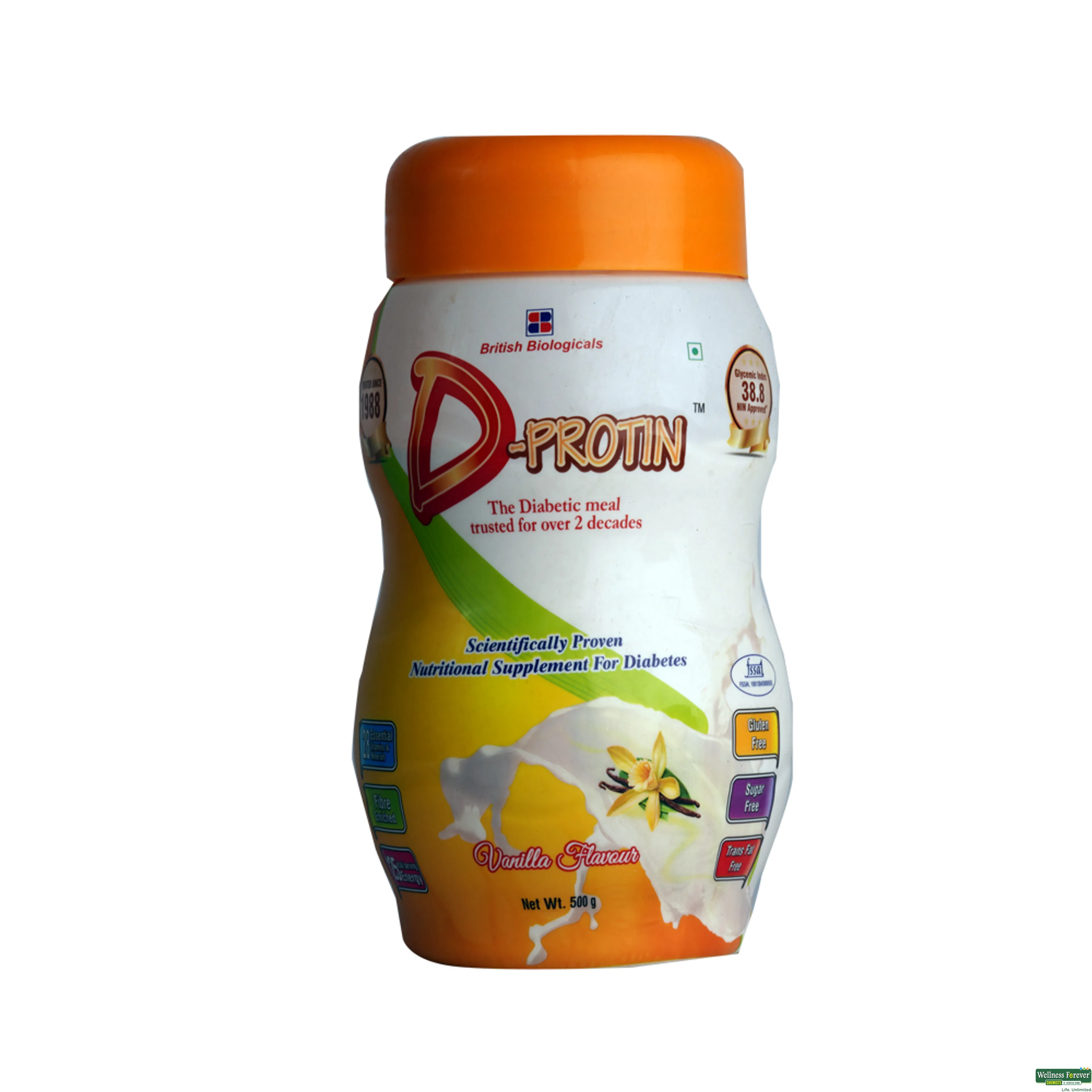 D-PROTIN VANI POW 500GM-image