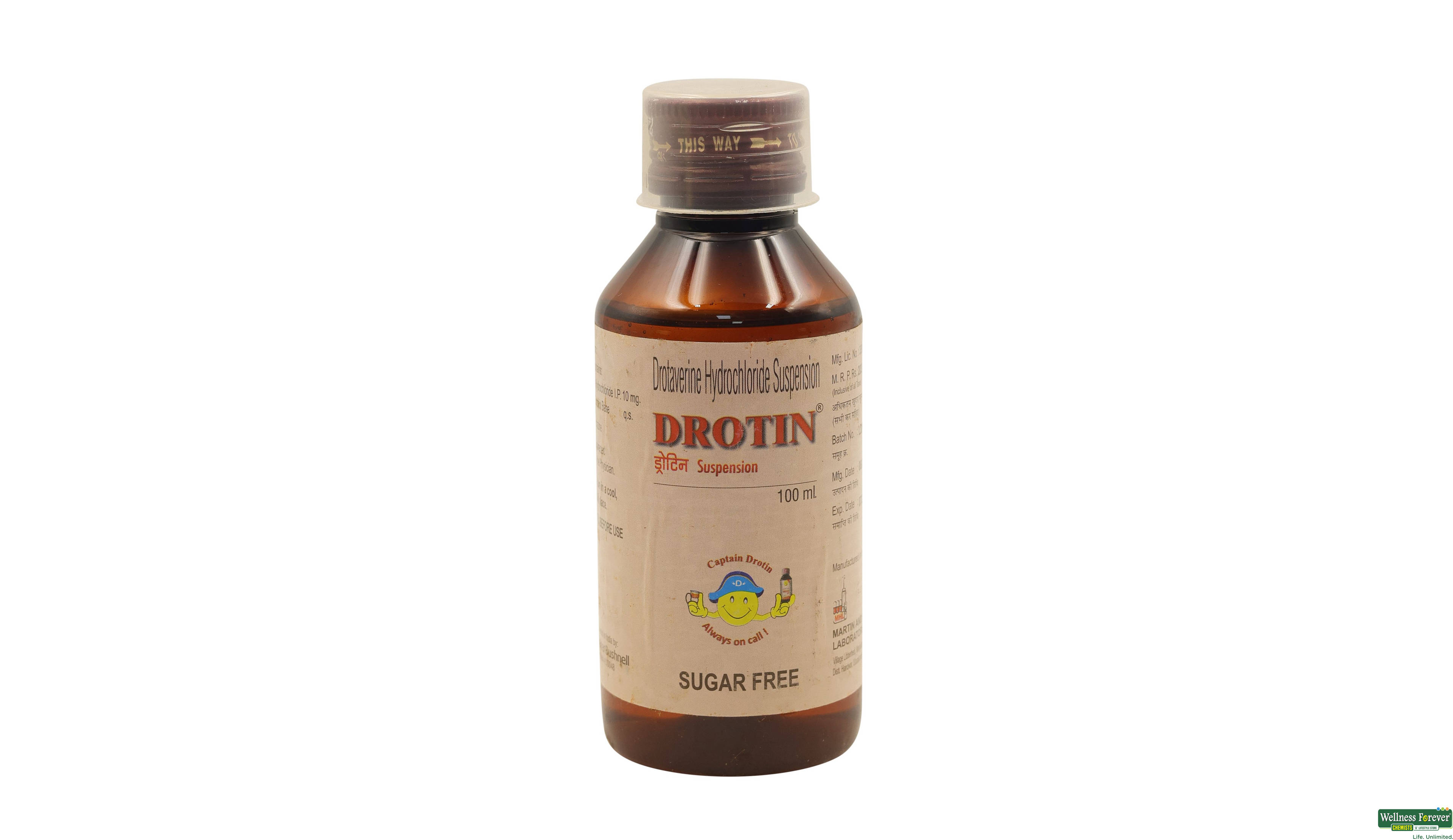 DROTIN S/F SYP 100ML- 1, 100ML, 