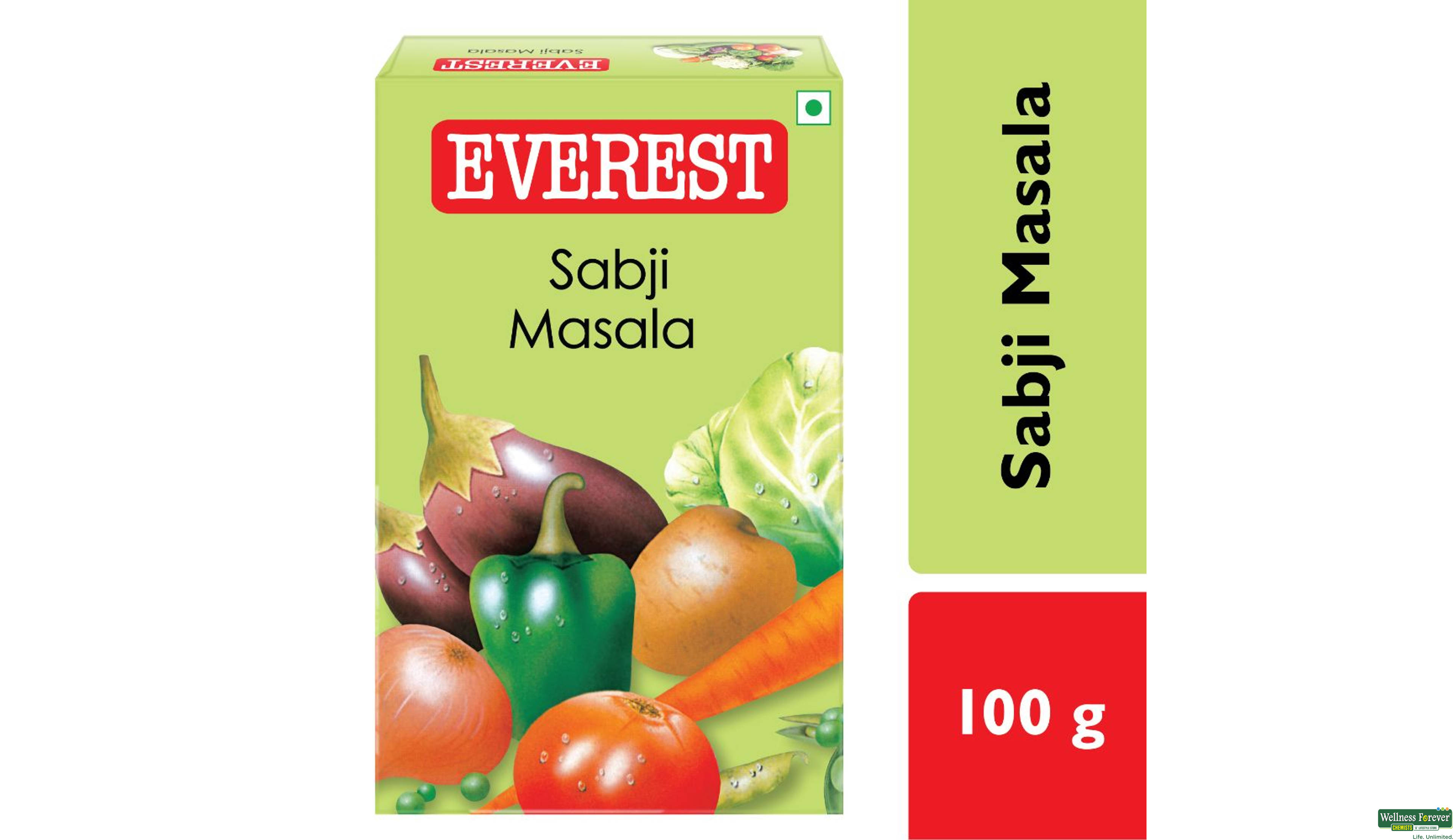 EVEREST MASALA SABJI 100GM- 1, 100GM, 