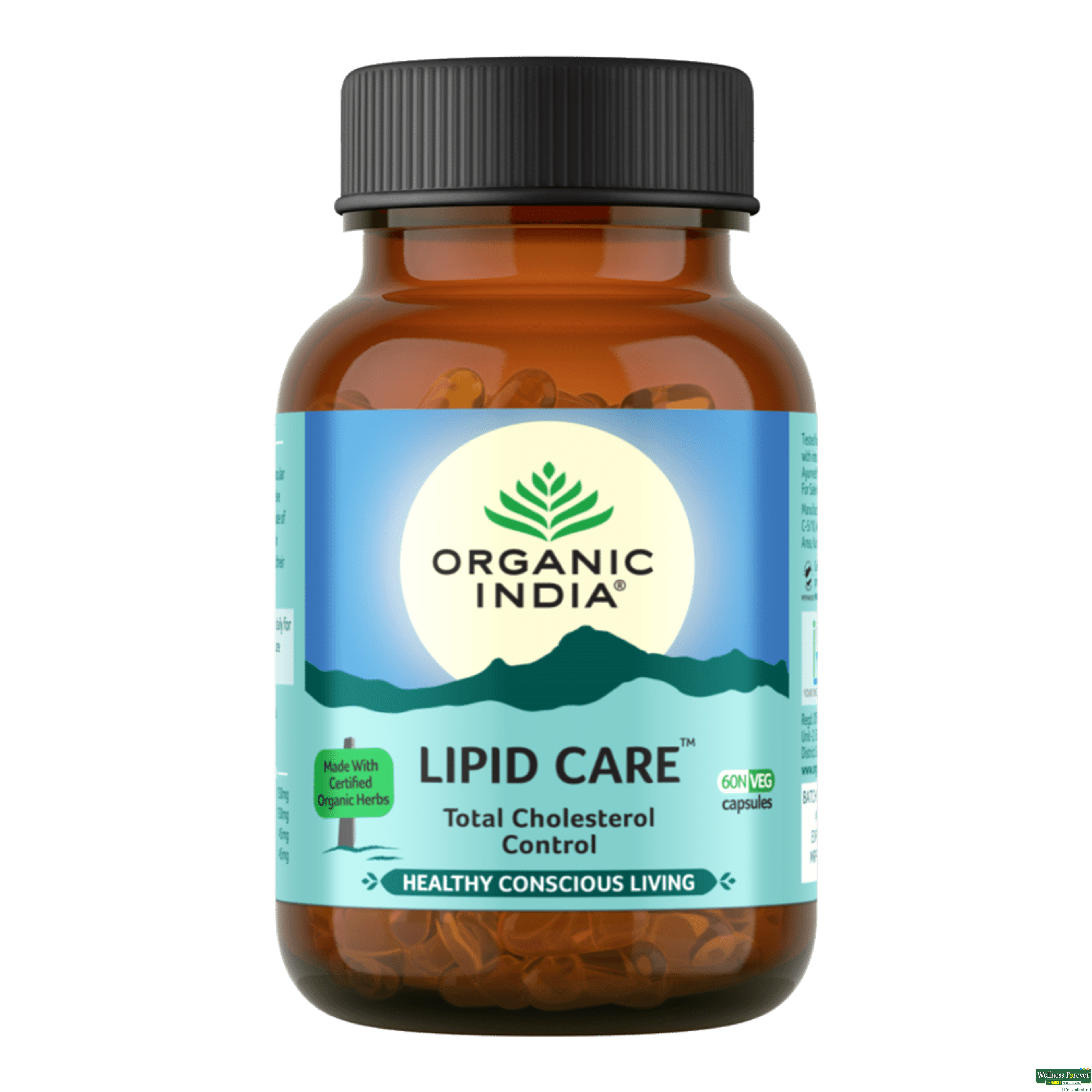 Organic India Lipid Care Capsule, 60 capsules-image