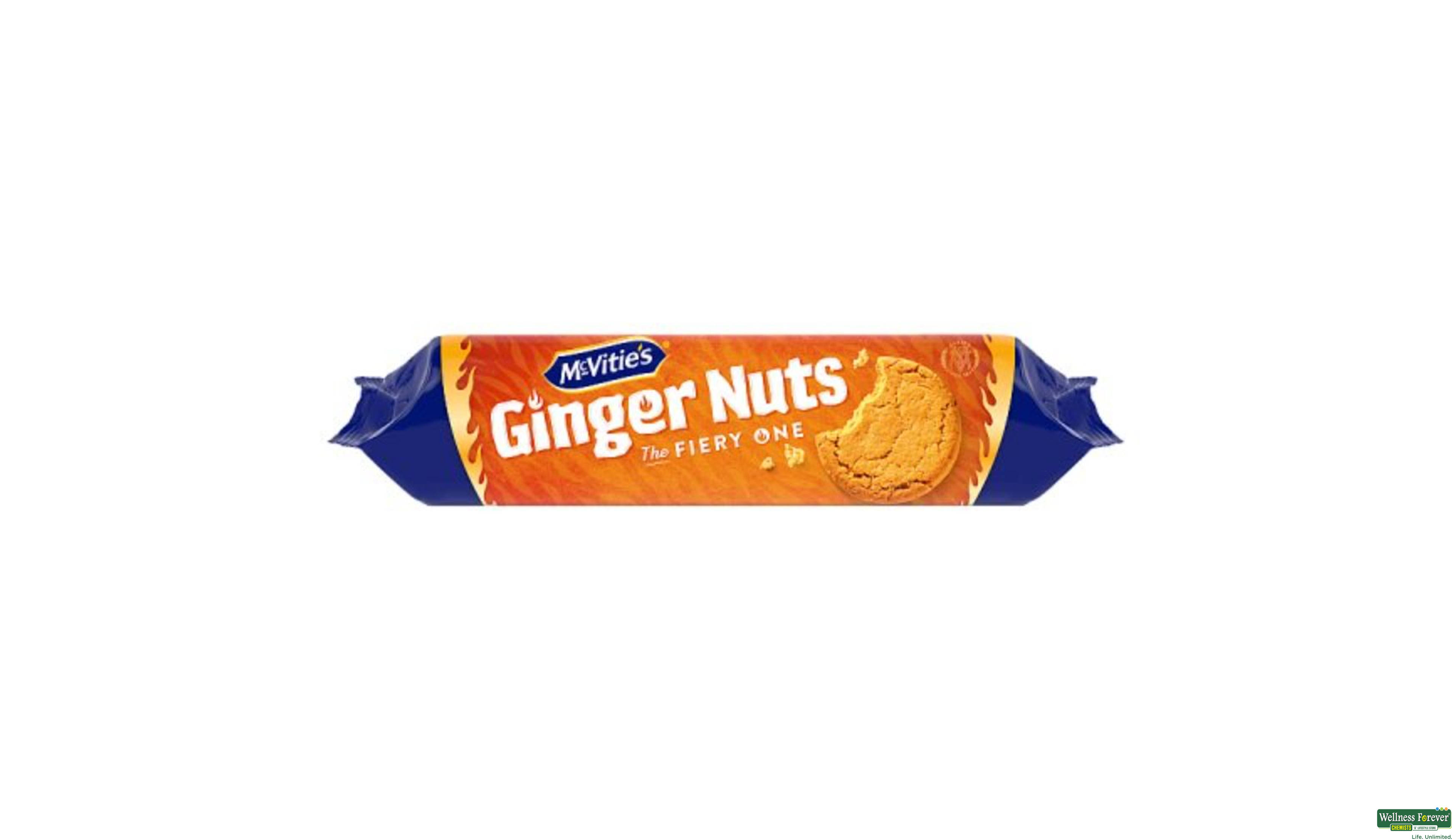 MCVITIES BISC GINGER NUTS 250GM IMP- 1, 250GM, 