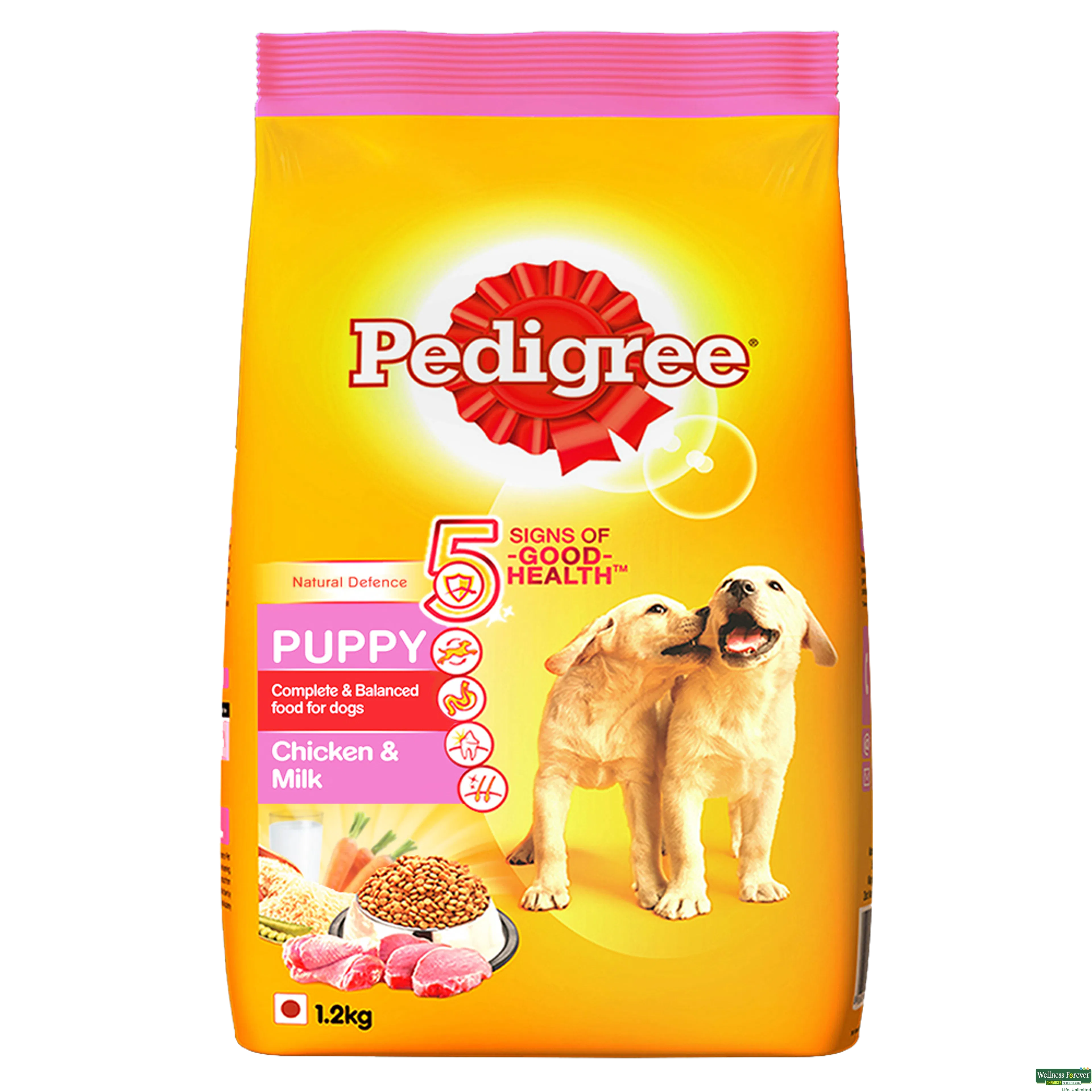 Pedigree meat and rice 10kg price top