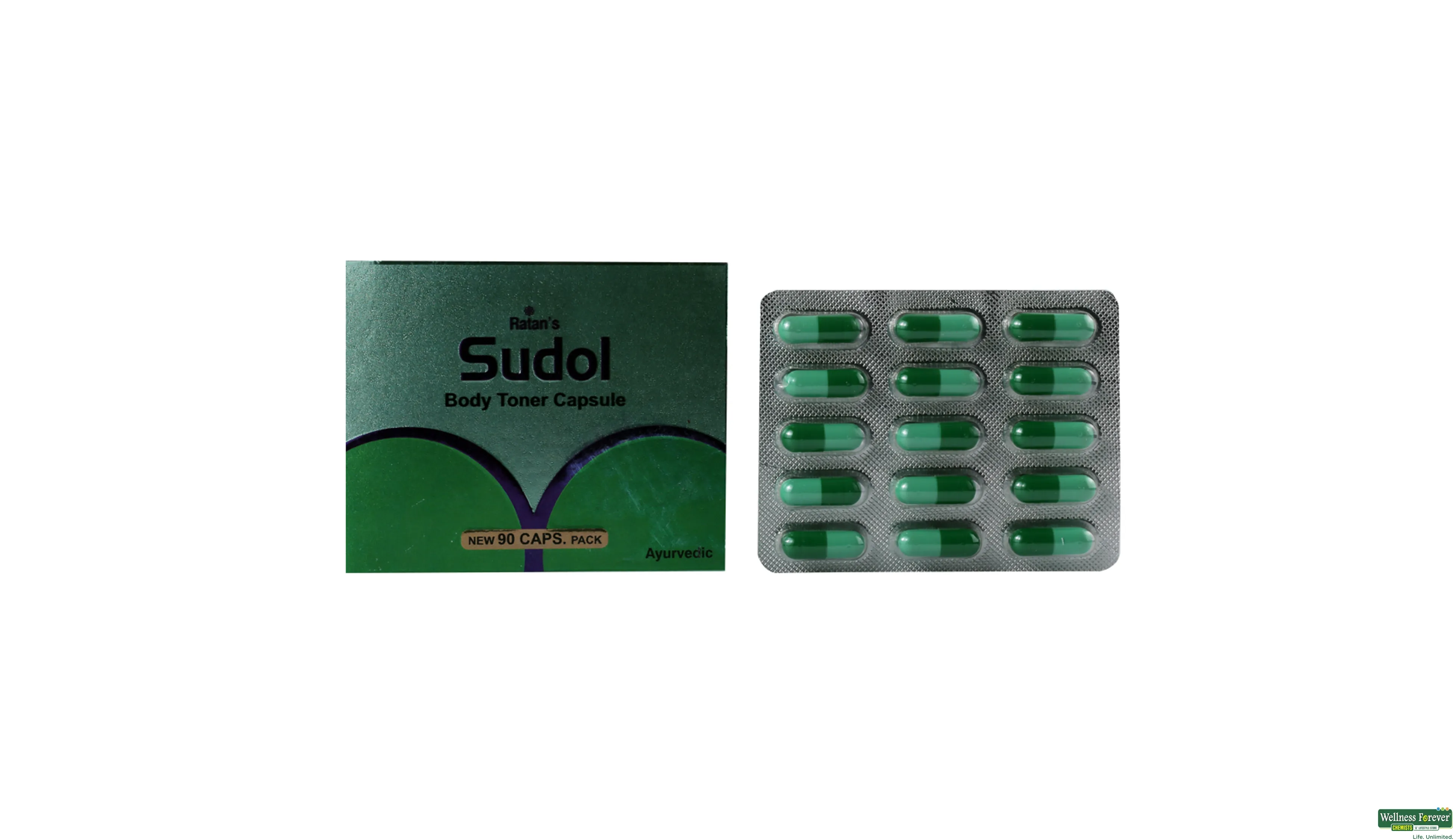 SUDOL BODY TONER RATAN 90CAP- 1, 90CAP, 