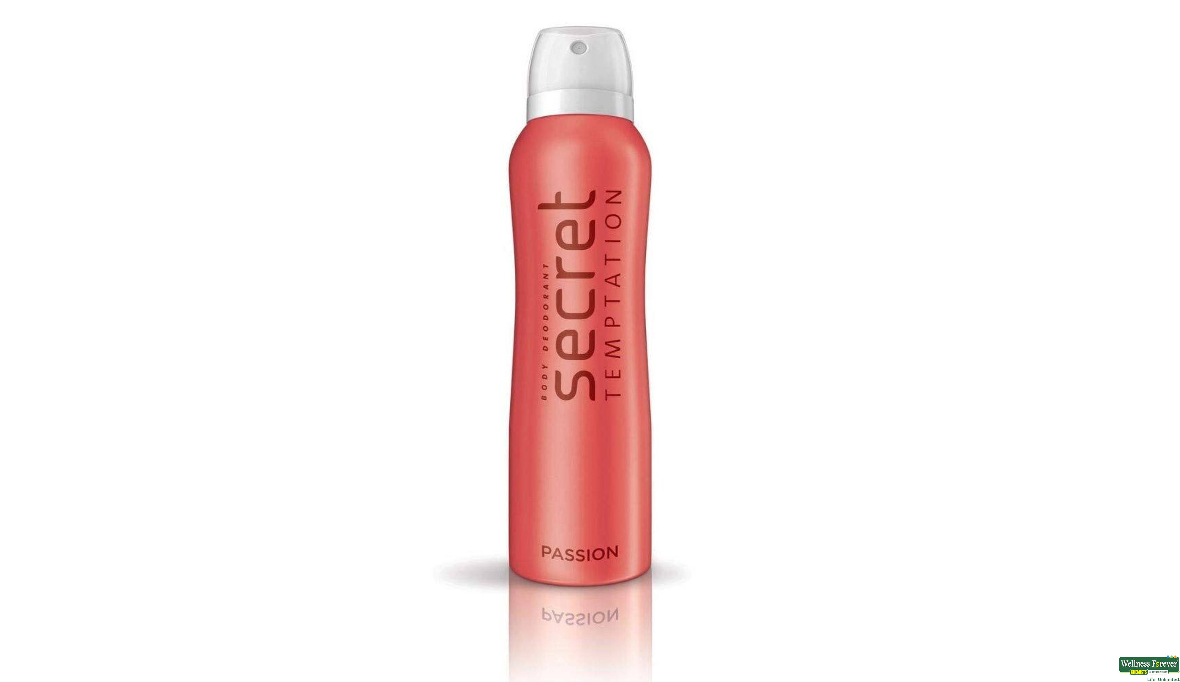 SECRET TEMPT DEO WOMEN PASSION 150ML- 1, 150ML, null