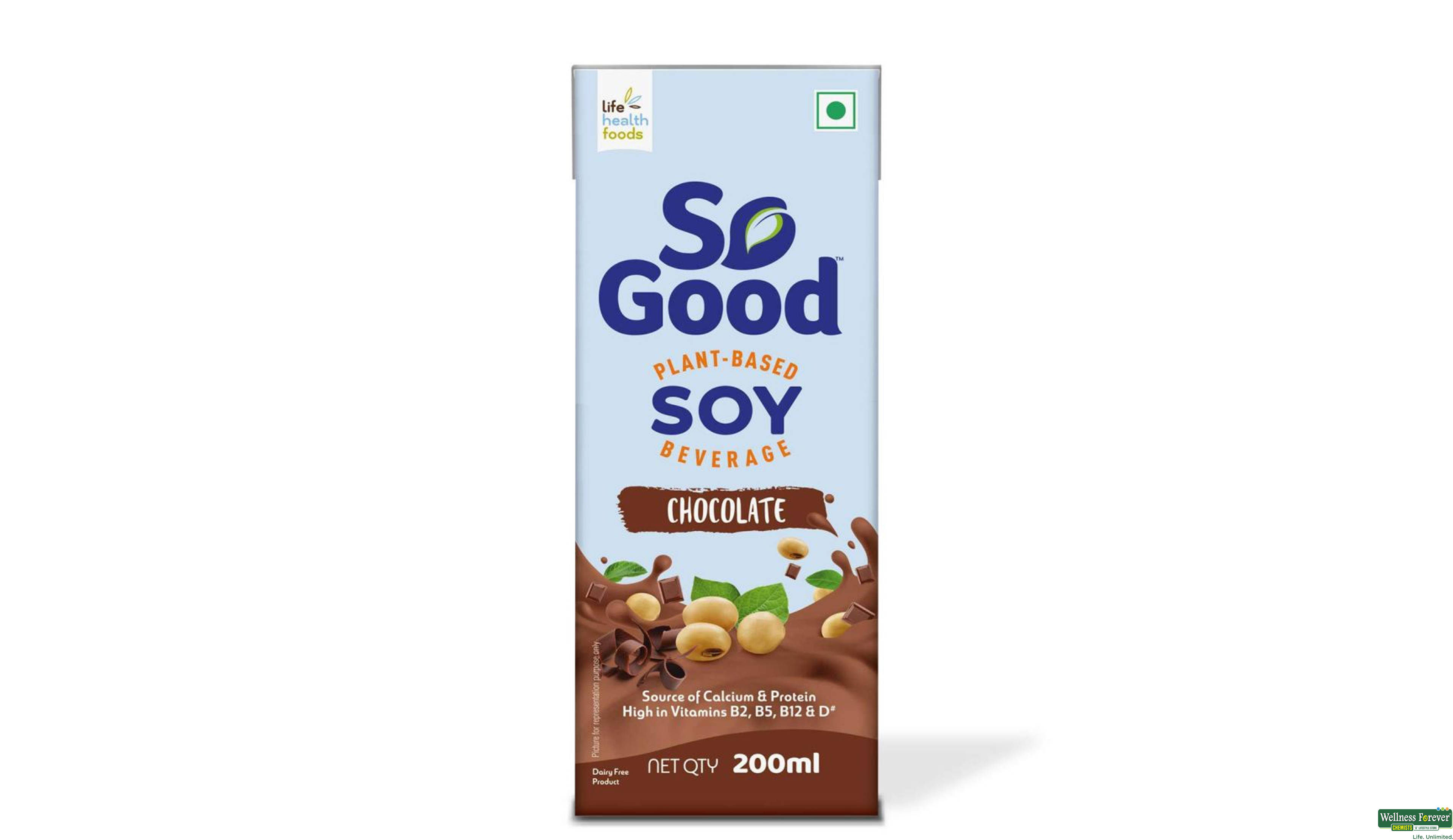 SO GOOD SOY CHOCOLATE 200ML- 1, 200ML, null