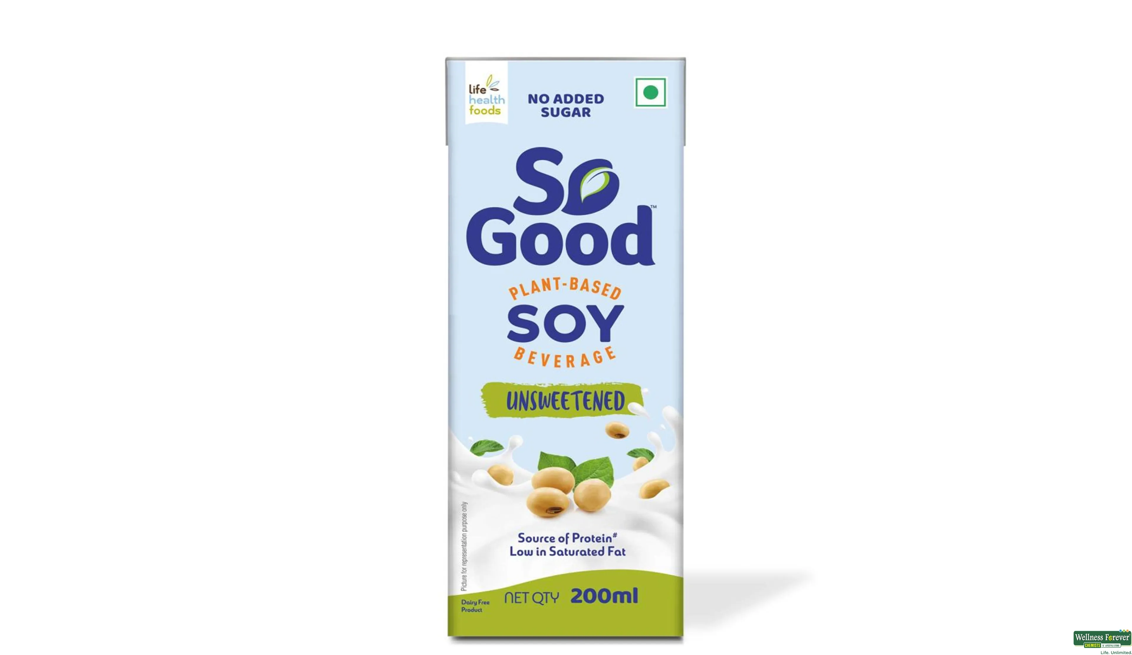 SOY MILKY NATURAL UNSWEETENED 200ML- 1, 200ML, null