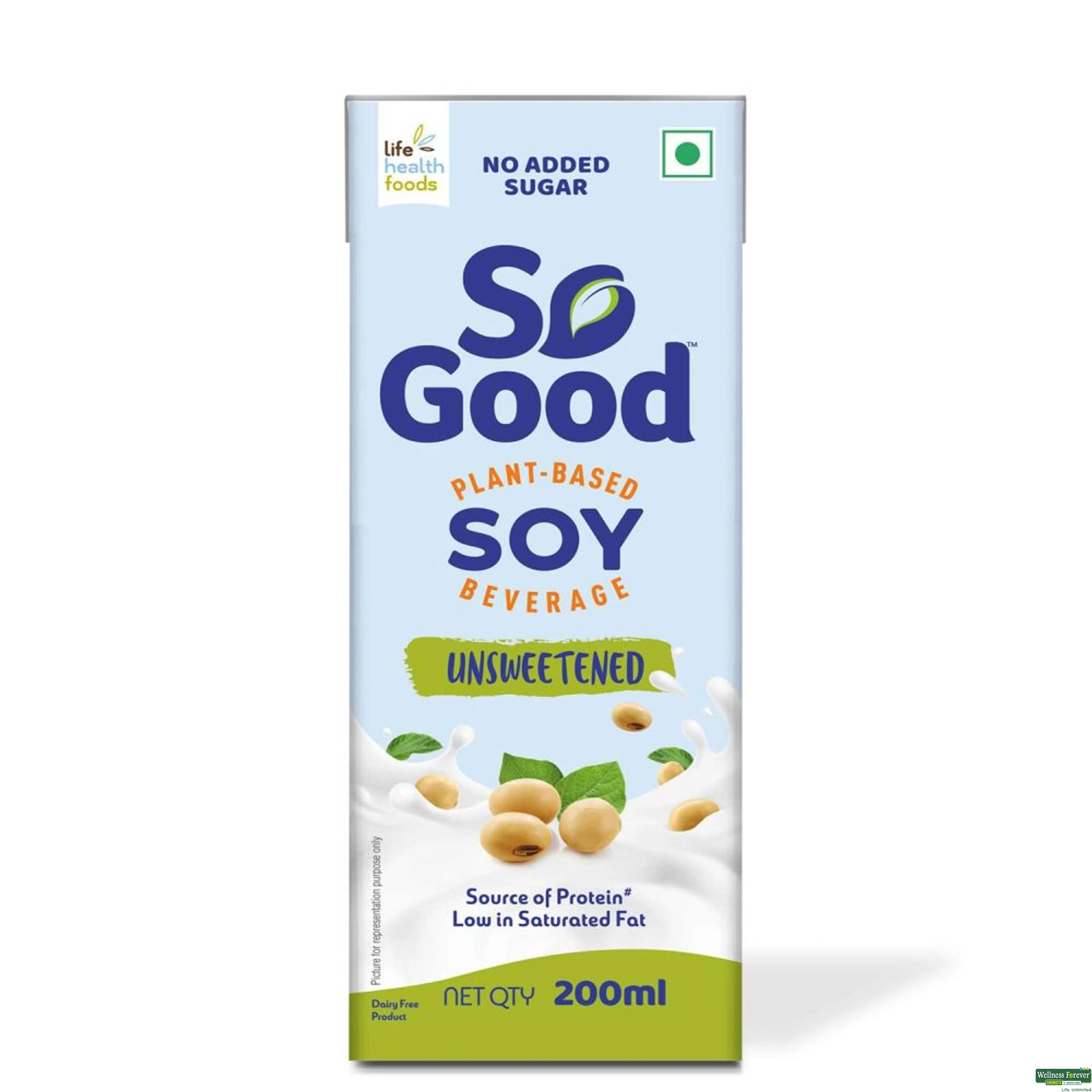 SOY MILKY NATURAL UNSWEETENED 200ML-image